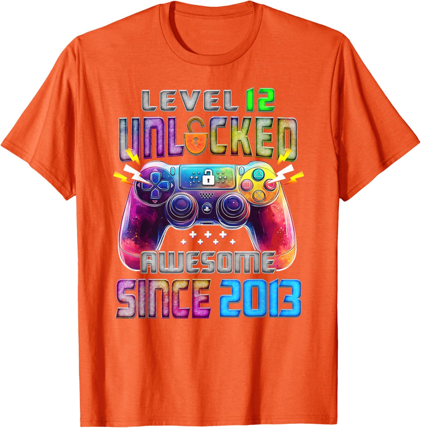 Level 12 Awesome 12 Year Old T-Shirt Fun Gift Since 2013 for Kids - 15