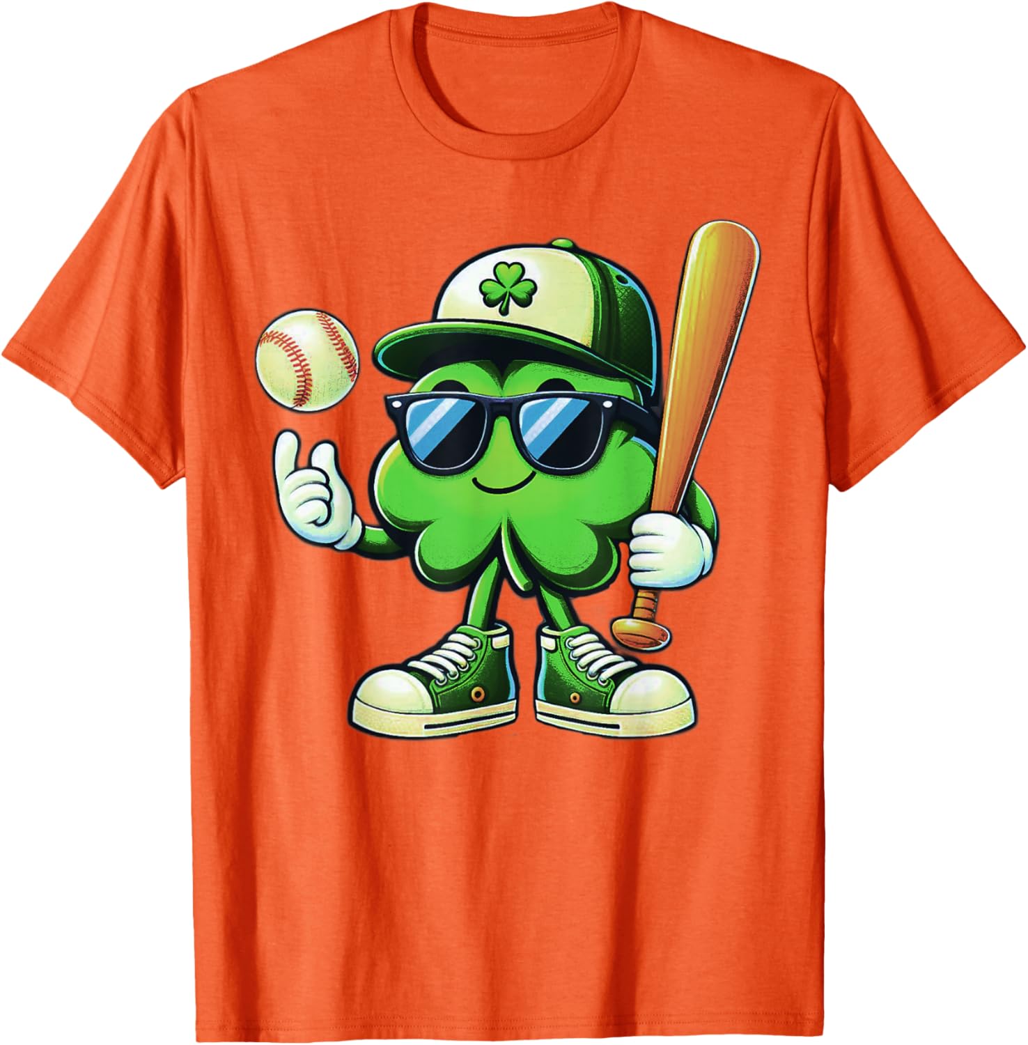 Funny Shamrock Baseball Shirts for Boys Kids St Patricks Day T-Shirt - 5