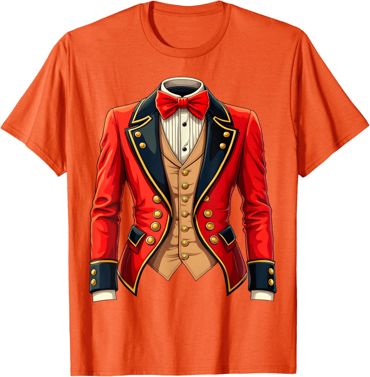 Ringmaster Costume Jacket for Circus Performers - Fun T-Shirt Design - 13