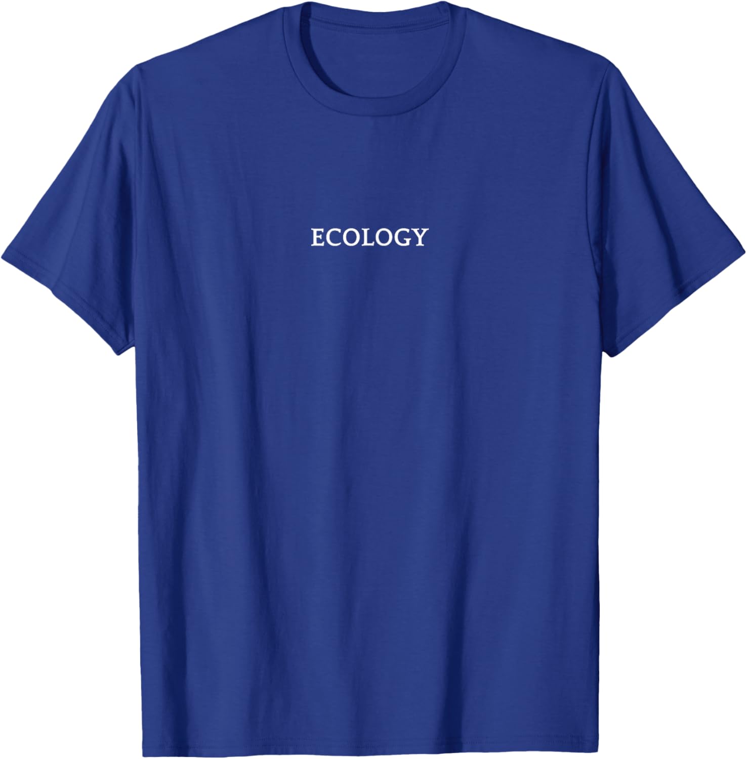 Eco-Friendly Ecology English Word T-Shirt for Nature Lovers - 12