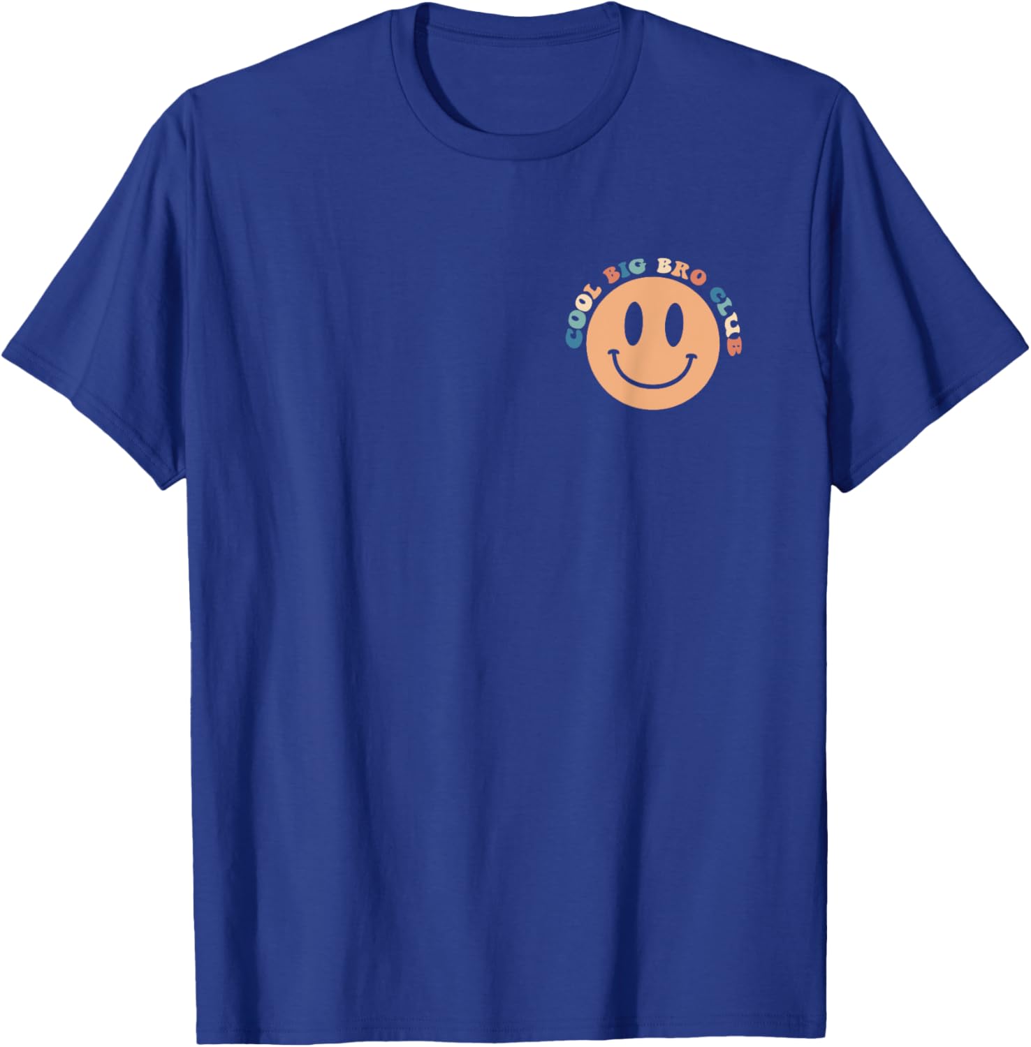 Cool Big Brother Club Groovy Leveling Up T-Shirt for Fun Siblings - 7