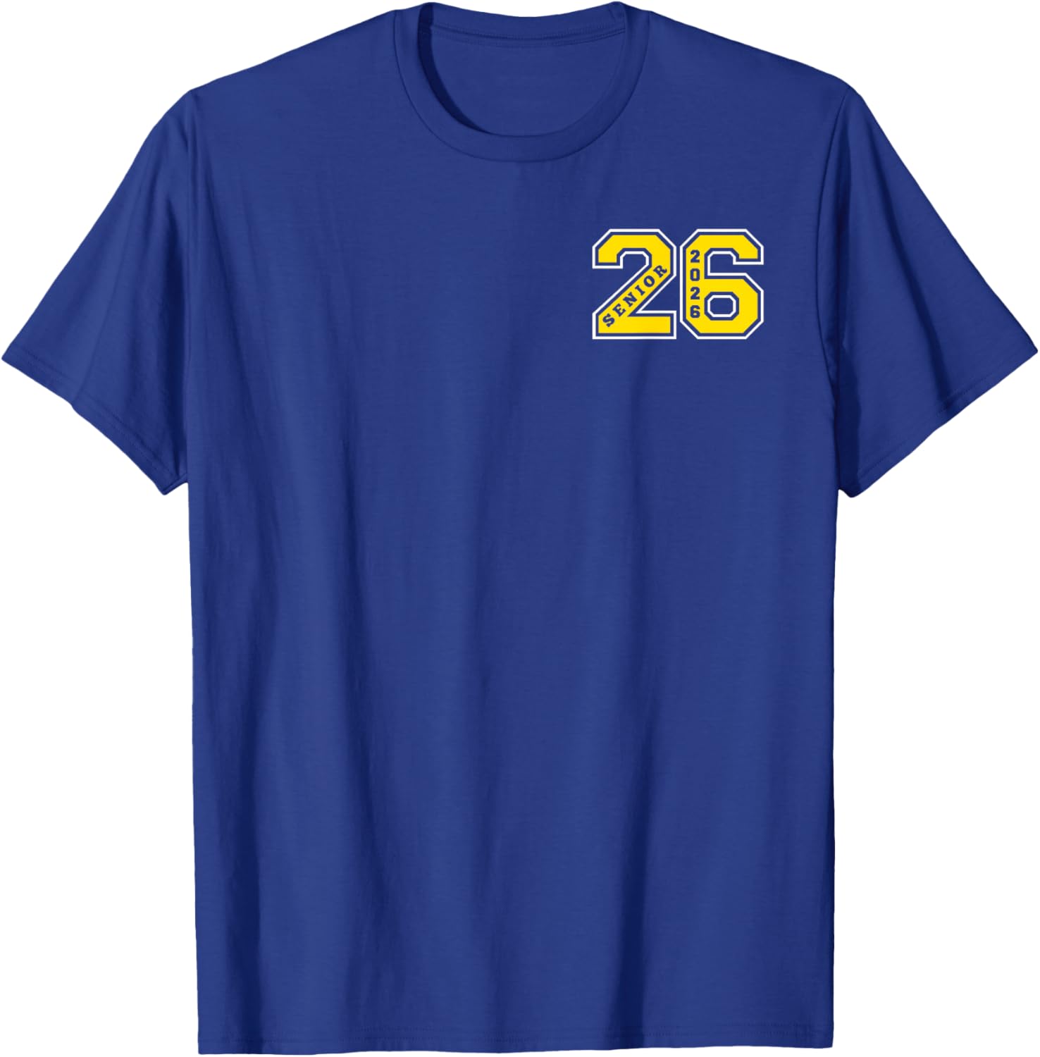 Proud Dad 2026 Senior Gold T-Shirt for Celebrating Graduation Day - 14