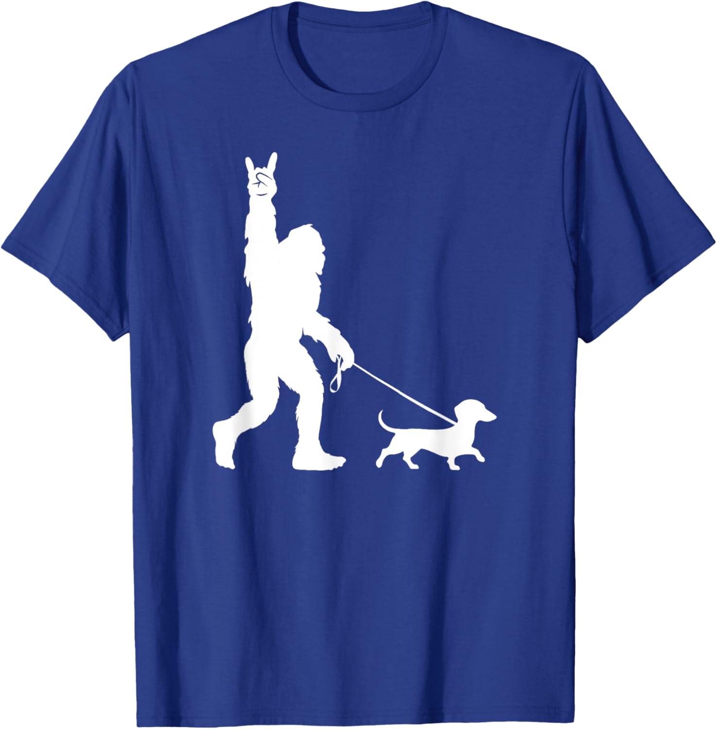 Bigfoot Dachshund T-Shirt for Men Women Kids - Fun Sasquatch Design - 15