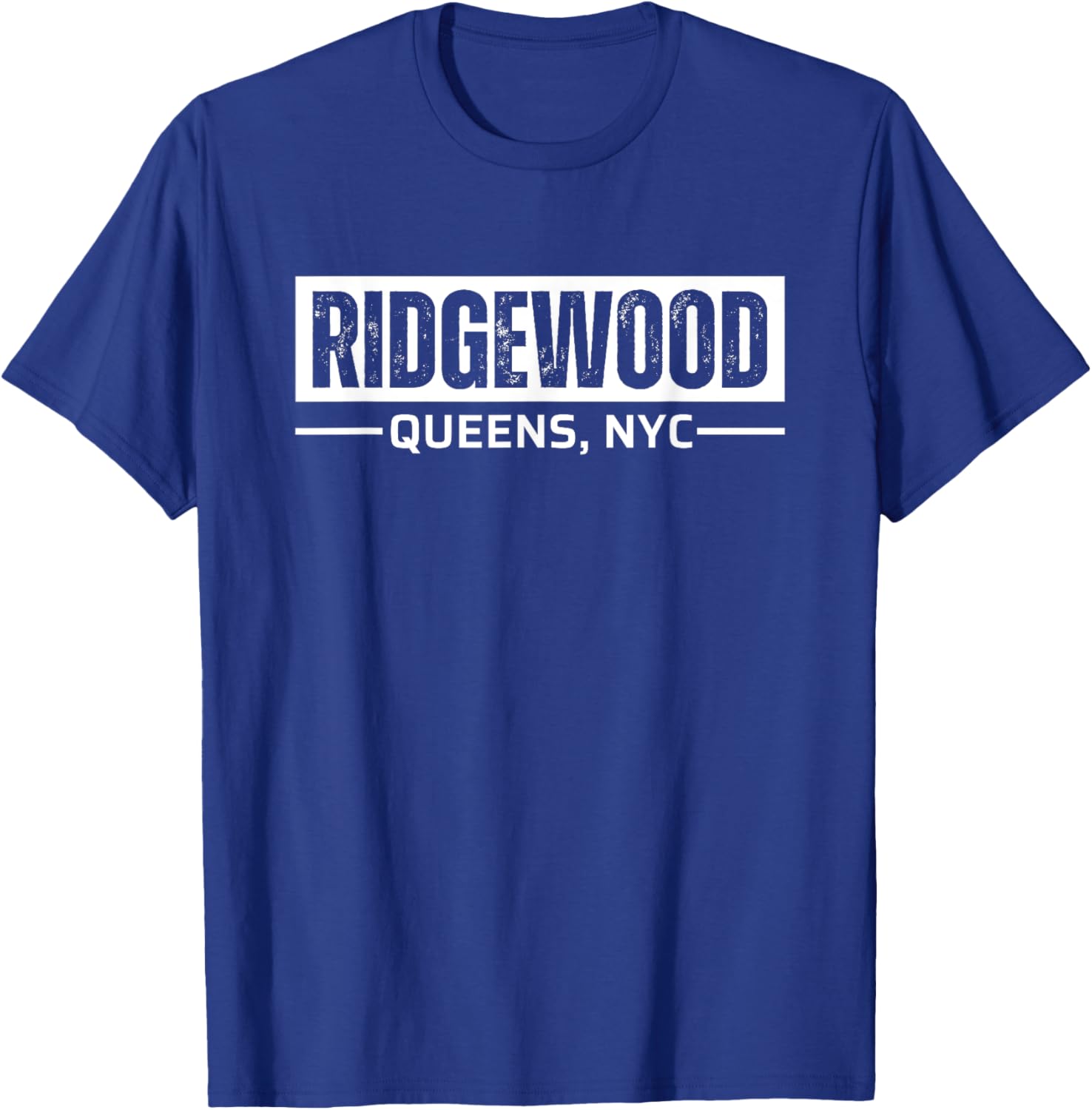 Ridgewood Queens NY Vintage Retro T-Shirt Perfect for Souvenir Lovers - 1