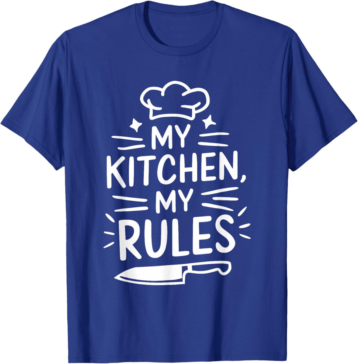 My Kitchen My Rules Chef T-Shirt for Cooking Enthusiasts - 16