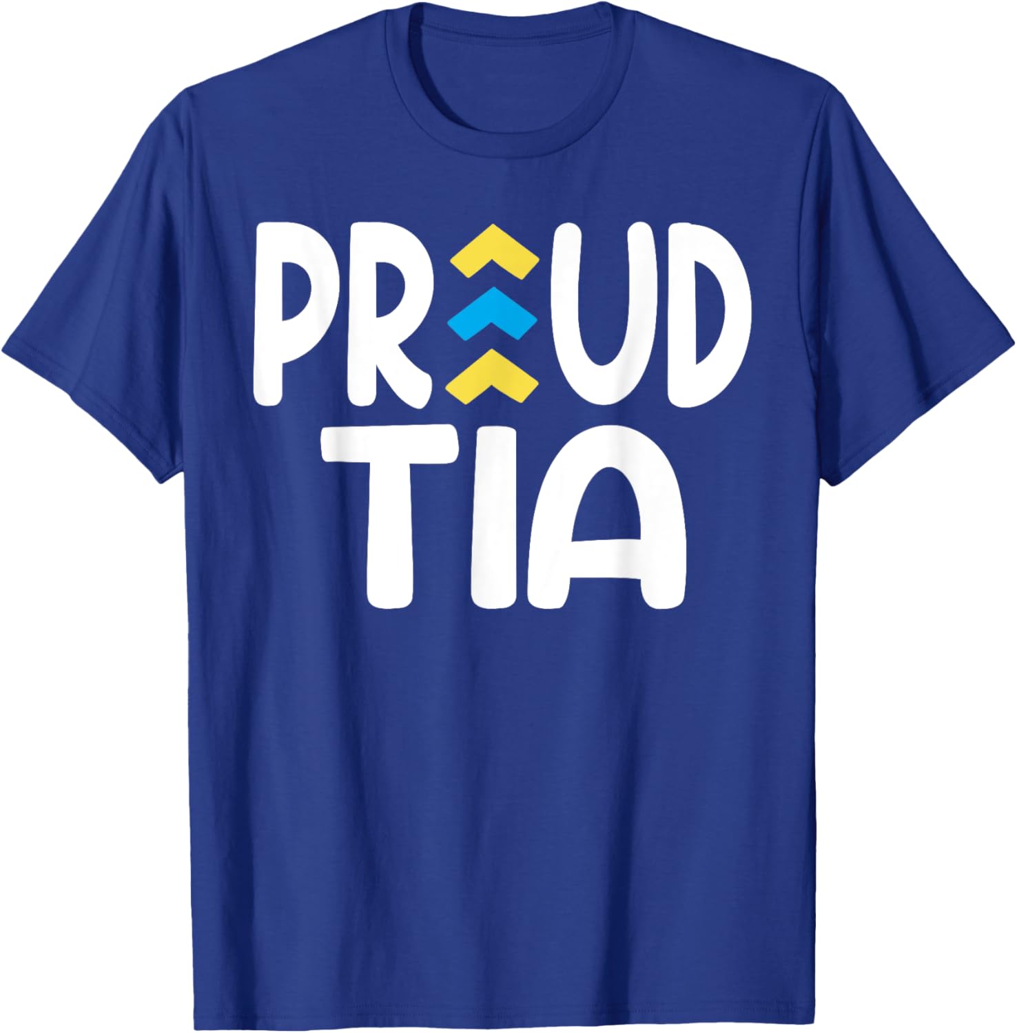 Proud Tia World Down Syndrome Day Awareness Socks and Aunt T-Shirt - 18