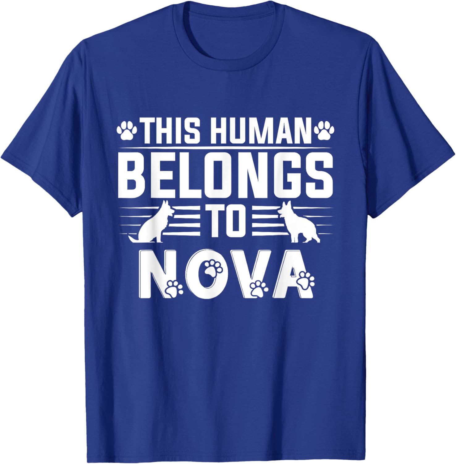 Personalized Nova Dog T-Shirt for Men, Women, Girls, and Kids - 5
