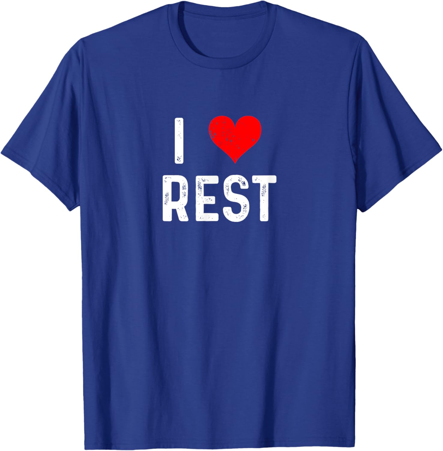 I Love Rest Heart Relaxing Sleep T-Shirt for Comfort Lovers - 4