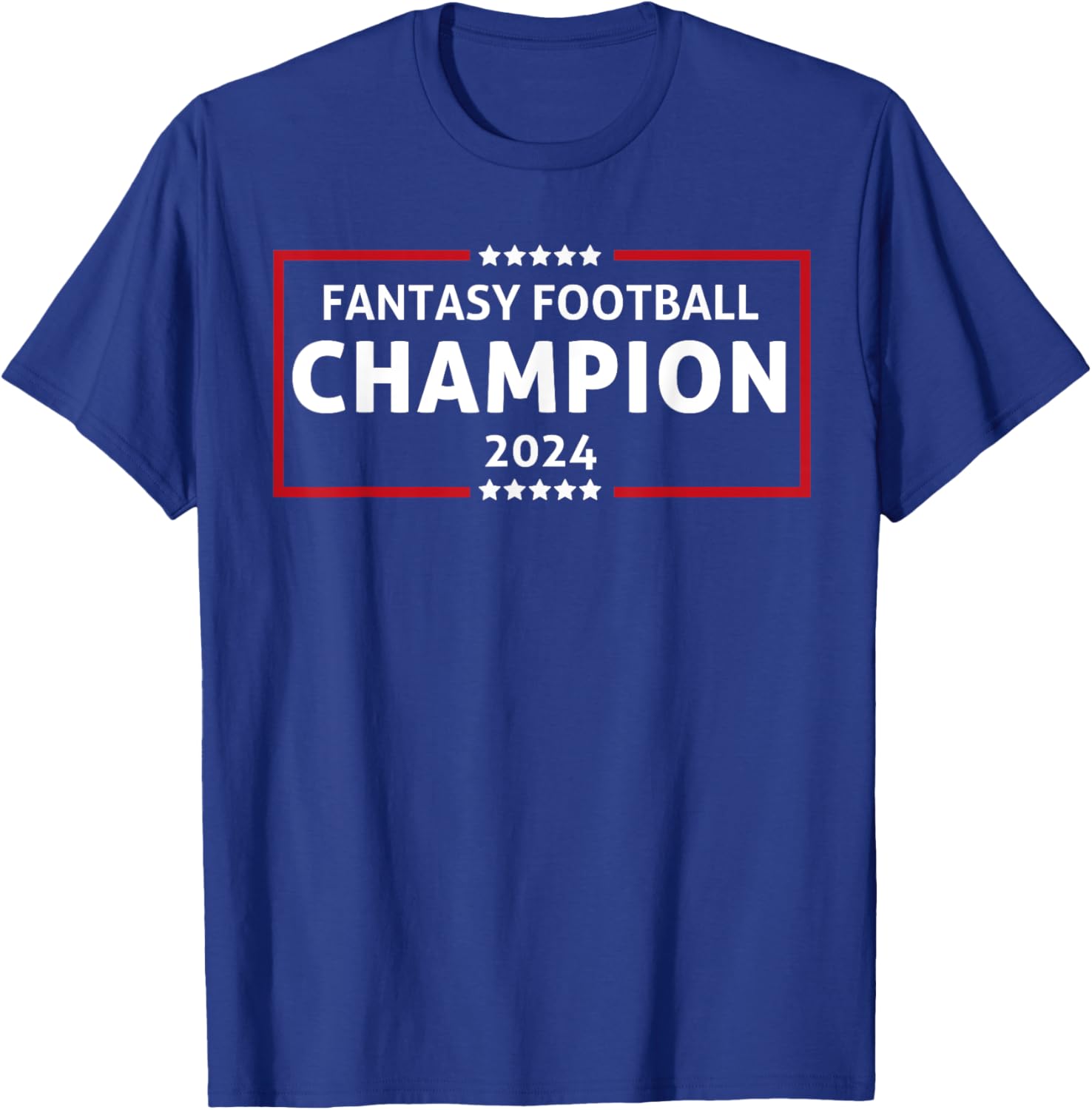 Fantasy Football Champion 2024 T-Shirt for League Winners and Fans - 4