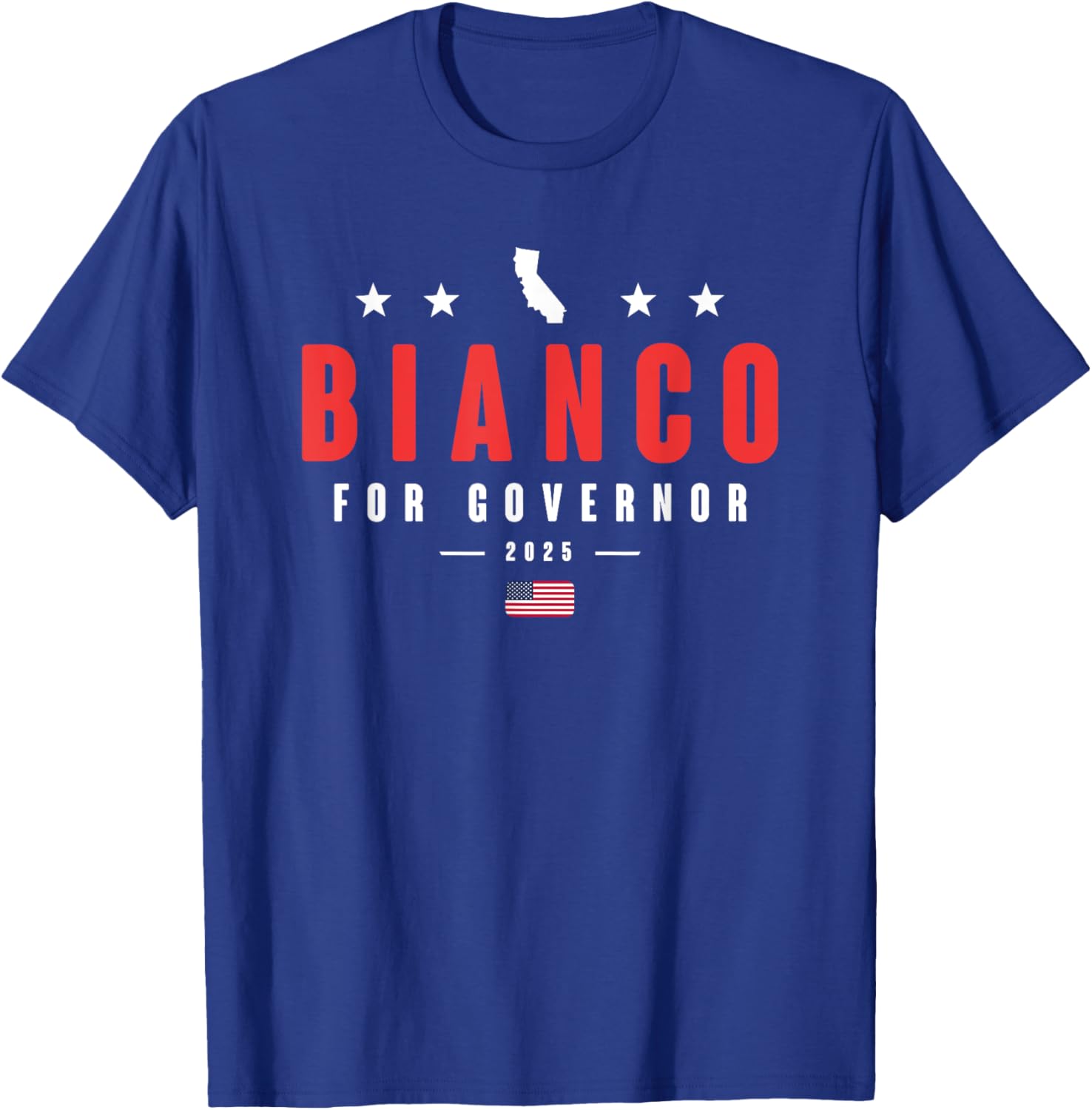 Bianco for Governor T-Shirt - Stylish Political Apparel for Supporters - 1
