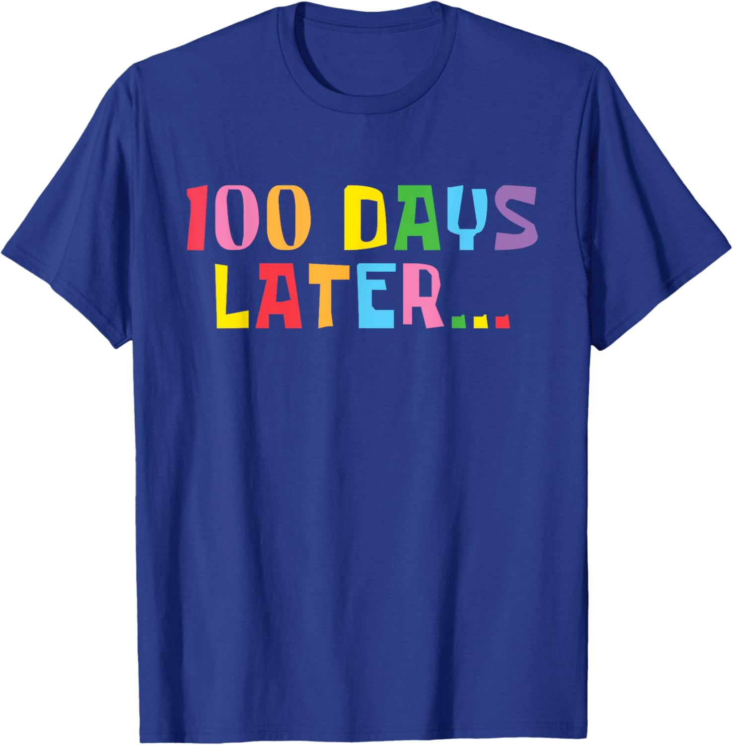 100 Days of School T-Shirt for Kids Boys and Girls Fun 100th Day Design - 10
