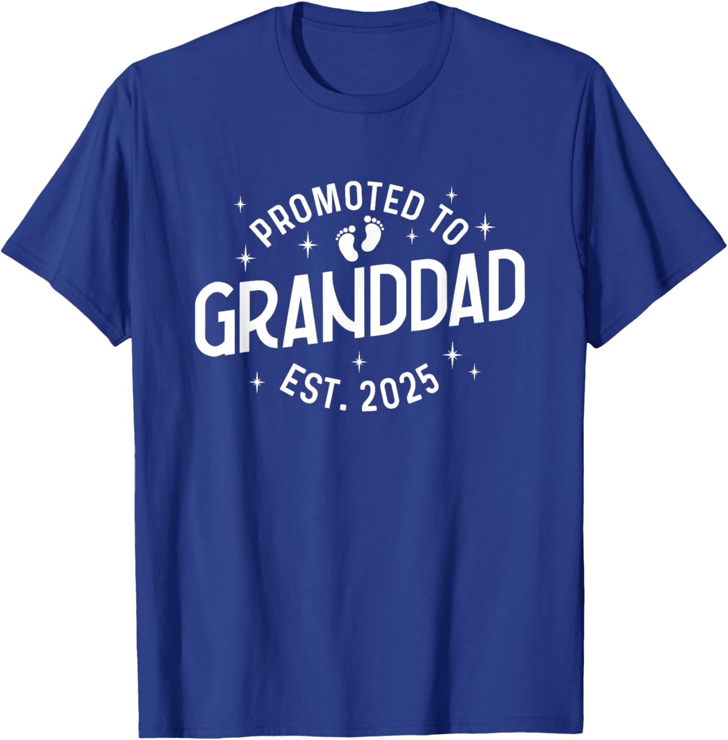 First Time Grandpa Promoted to Granddad 2025 Baby T-Shirt for New Dads - 15