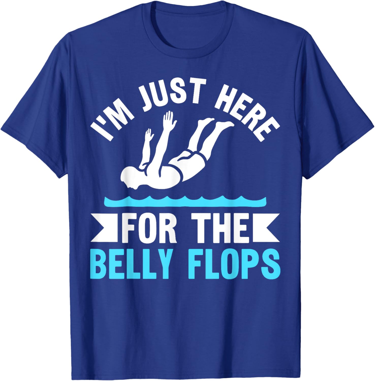 Bellyflop Champion T-Shirt for Experts in Fun Dive Competitions - 2