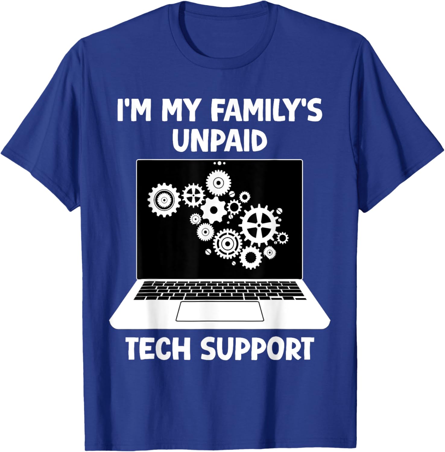 Funny Computer Engineer T-Shirt for Unpaid Tech Support Heroes - 20