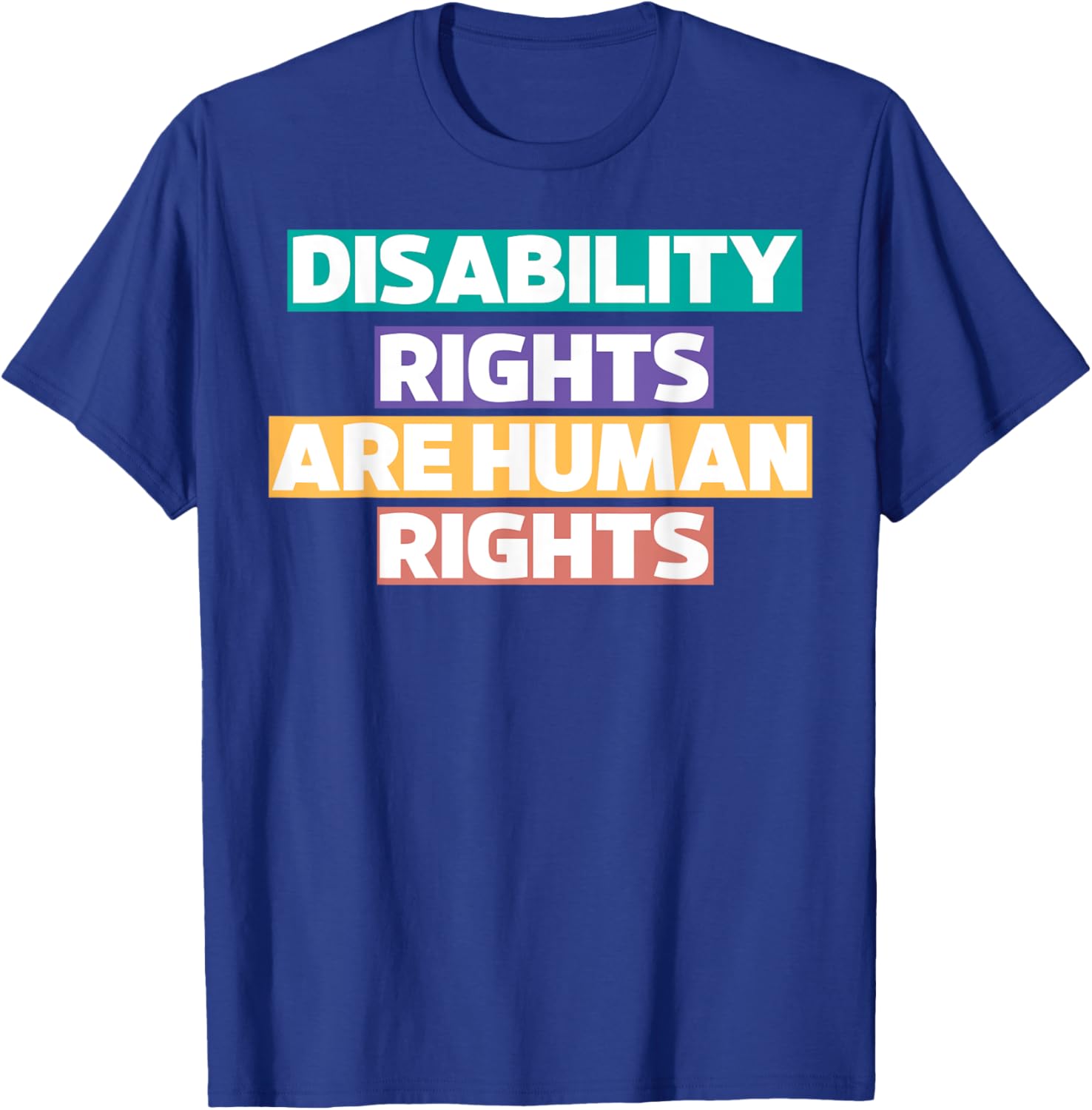Disability Rights Are Human Rights T-Shirt for Advocacy and Style - 6