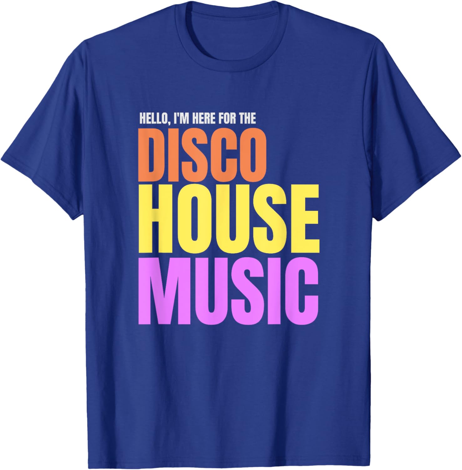 Disco House Soul Funk Music T-Shirt for Music Lovers and Party Goers - 4