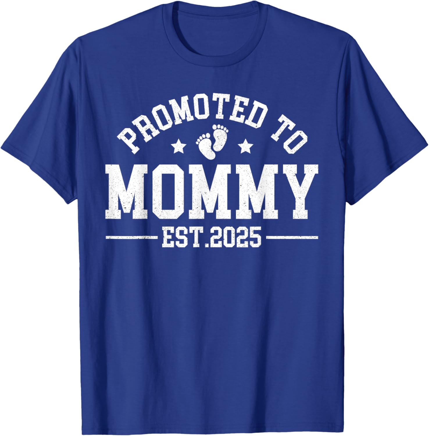 Promoted To Mommy Est 2025 Matching Baby Announcement T-Shirt - 6