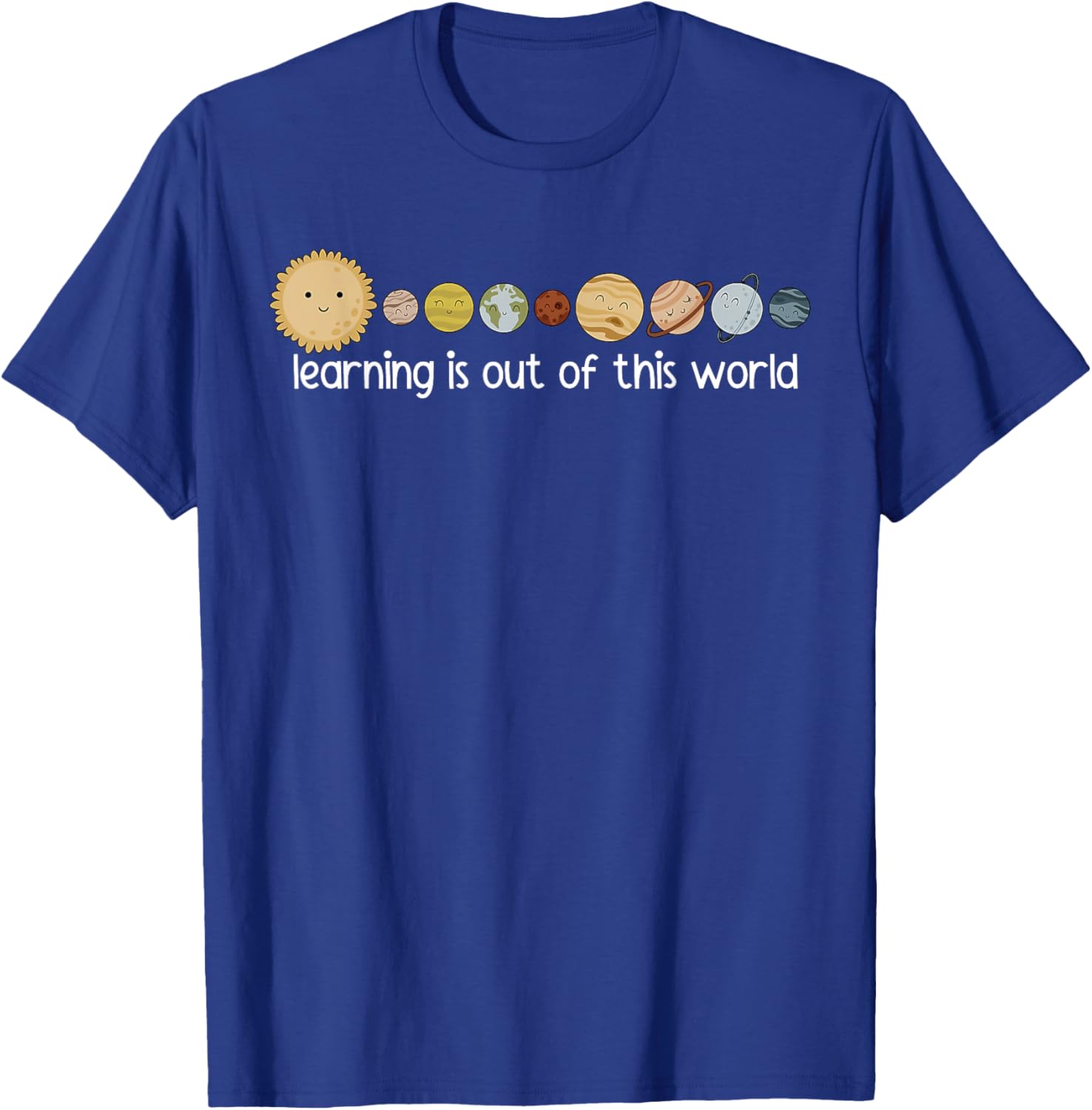 Learning Is Out Of This World Outer Space Science Teacher T-Shirt - 3