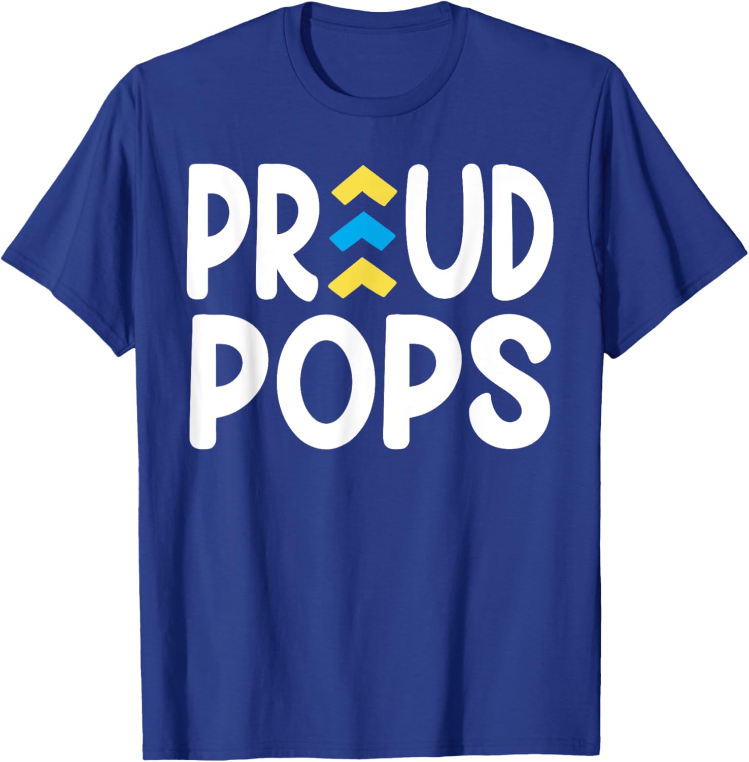 Proud Pops World Down Syndrome Day Awareness Socks and Dad T-Shirt - 14