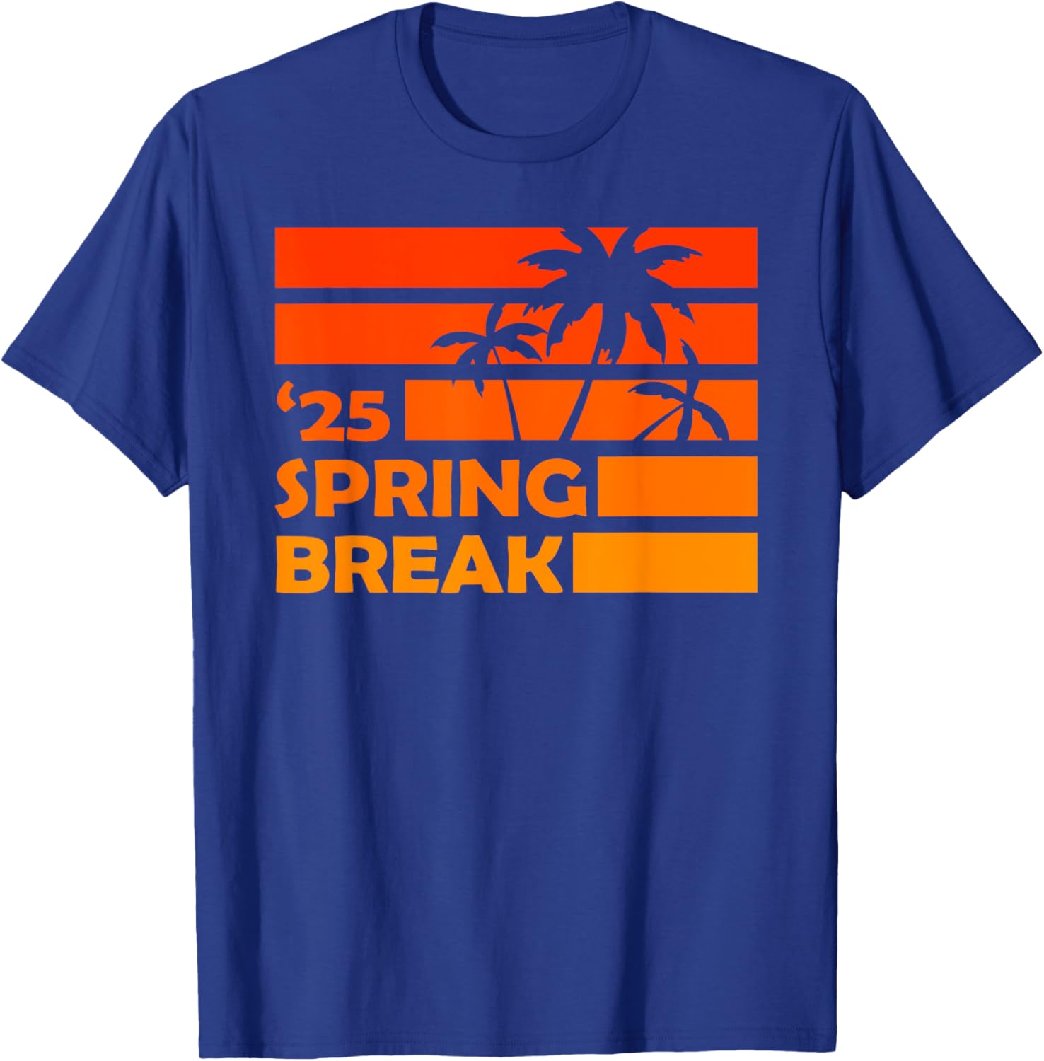 Vintage Spring Break 2025 Family Vacation Beach Graphic T-Shirt - 16