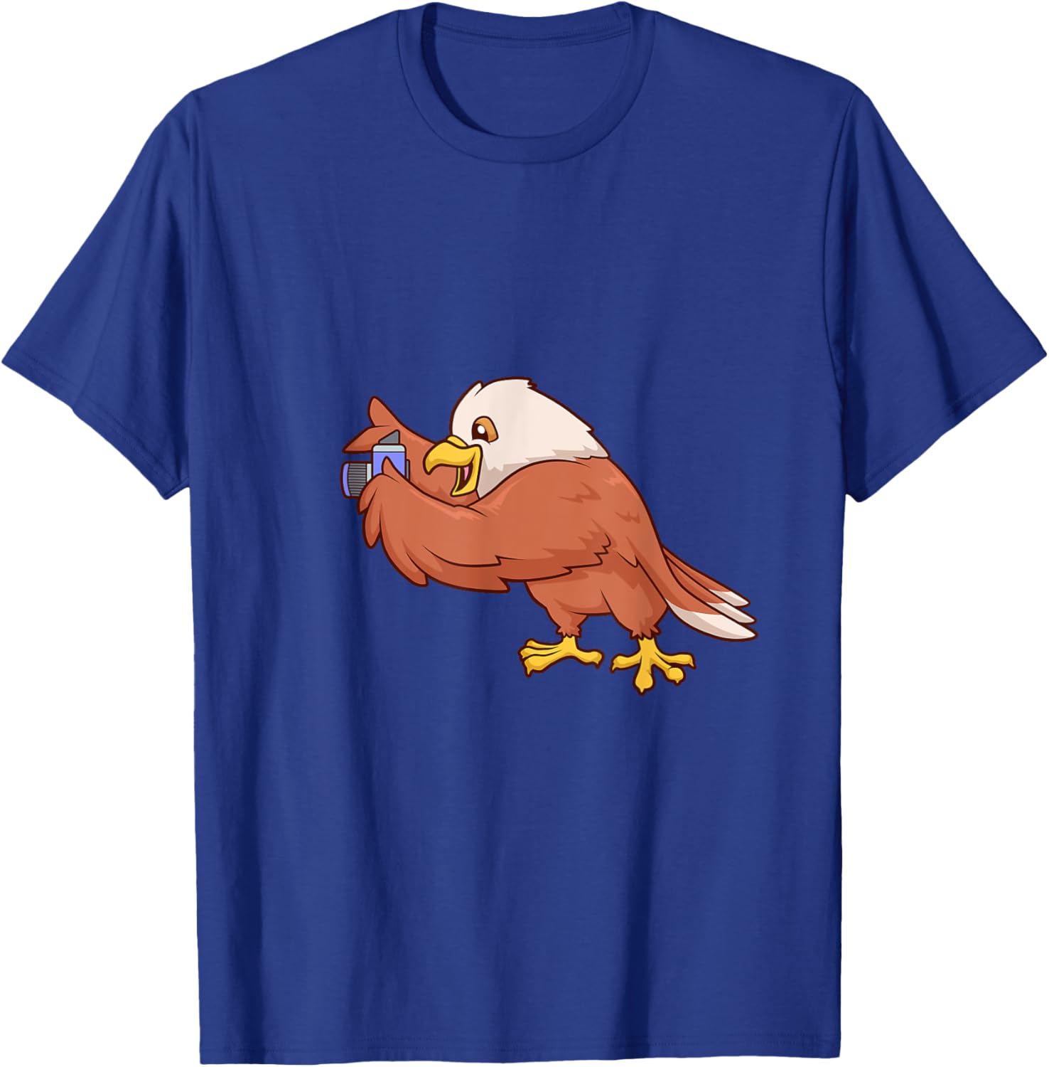 Eagle with Camera T-Shirt Perfect for Bird Lovers and Nature Enthusiasts - 13