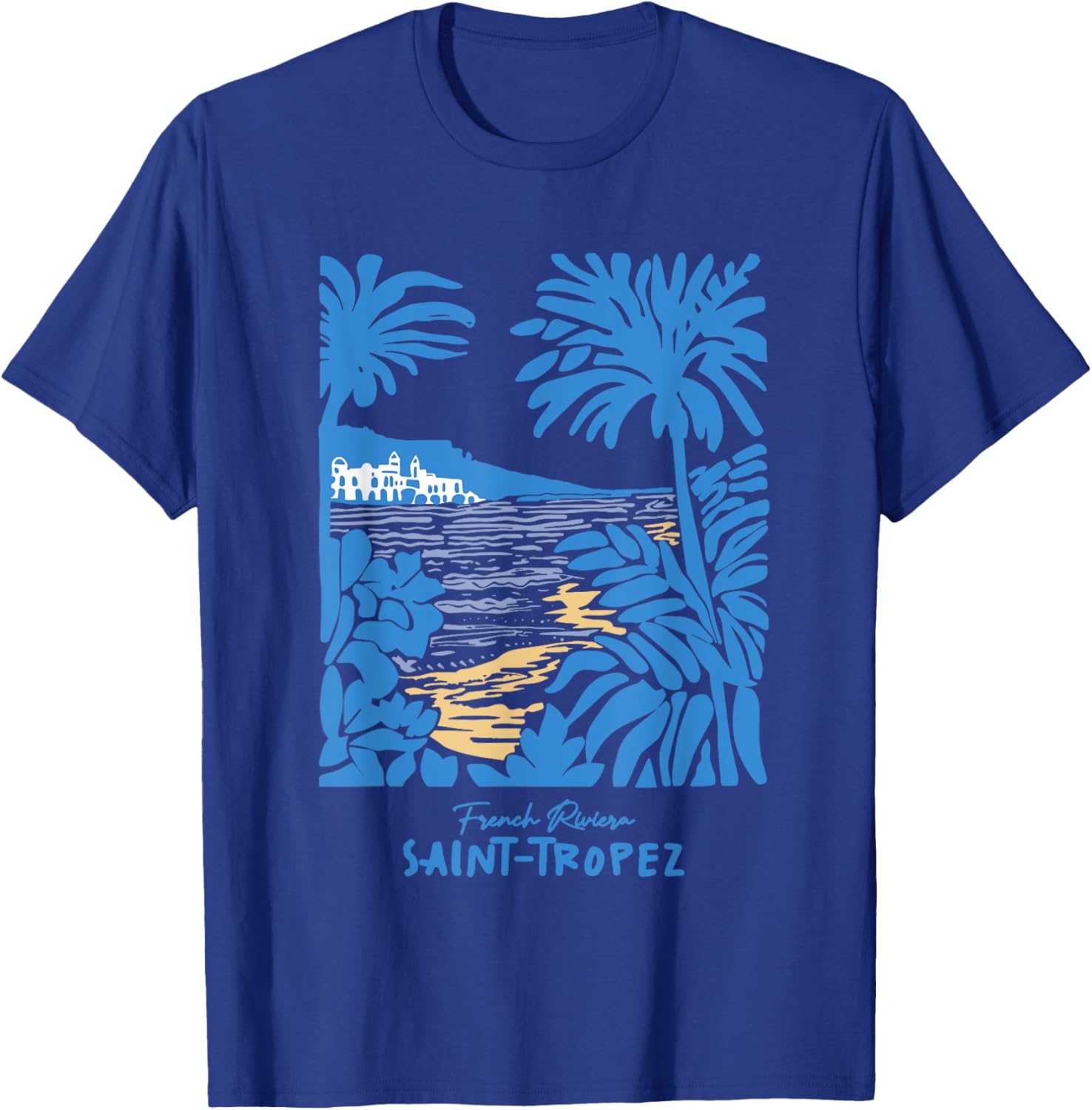 Saint Tropez French Riviera Vacation T-Shirt for Trendy Style Lovers - 4