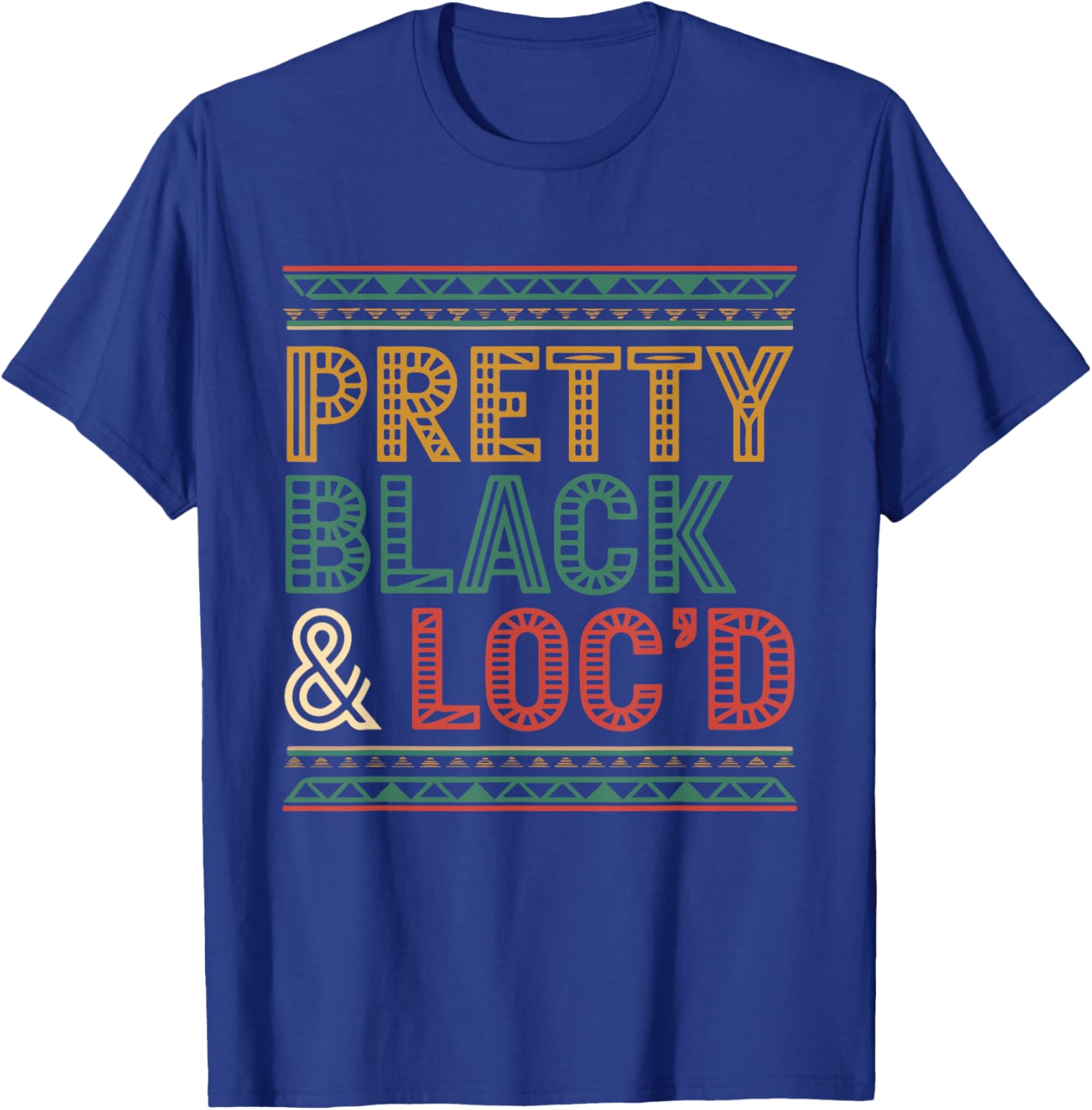 Pretty Black Loc'd Afro Dreadlocks T-Shirt for Melanin Queens - 7