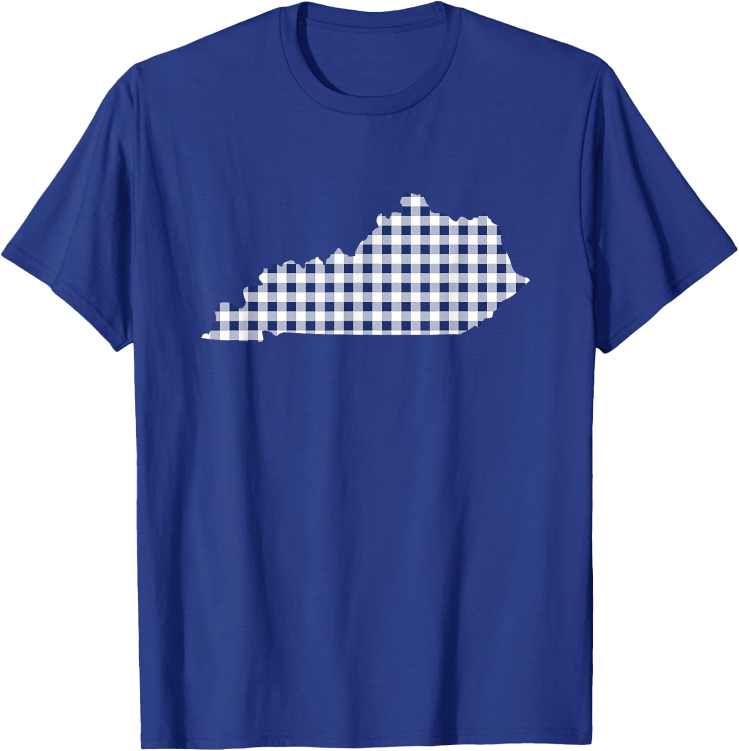 Kentucky KY Cute Plaid Women's T-Shirt for Stylish Comfort and Fun - 1