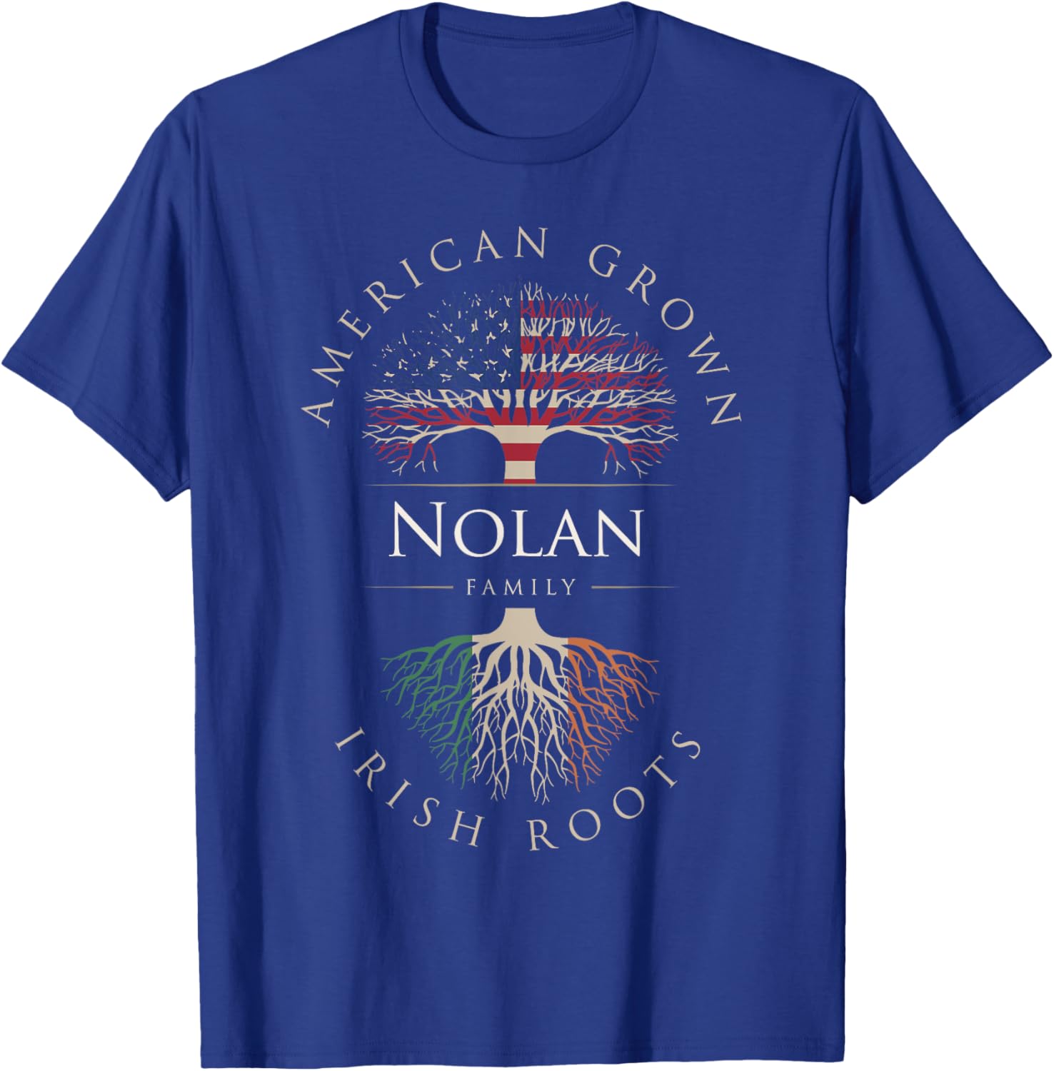 Nolan Family Name T-Shirt with Irish Roots and Ireland Flag Design - 8