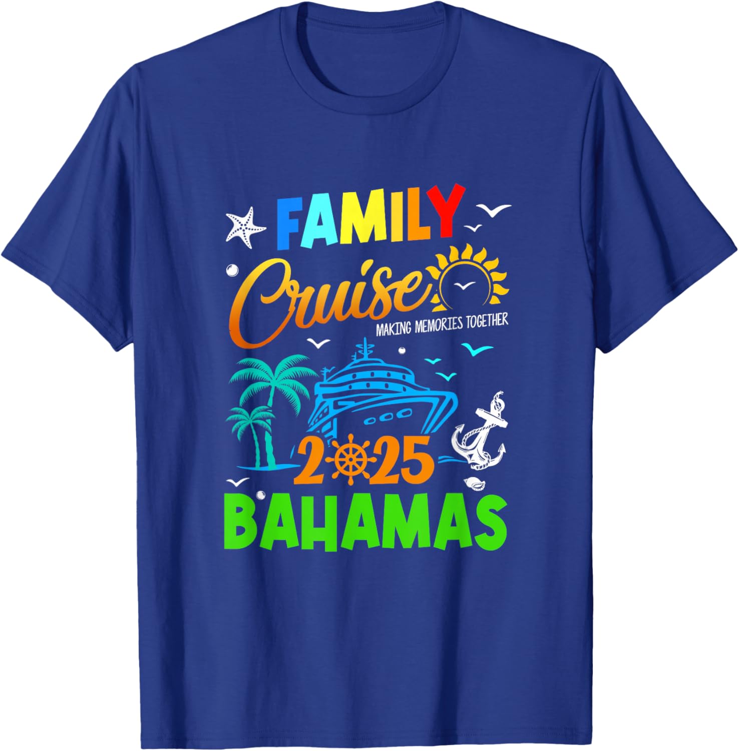 Matching Family Cruise T-Shirts for Bahamas 2025 Adventure Squad - 2