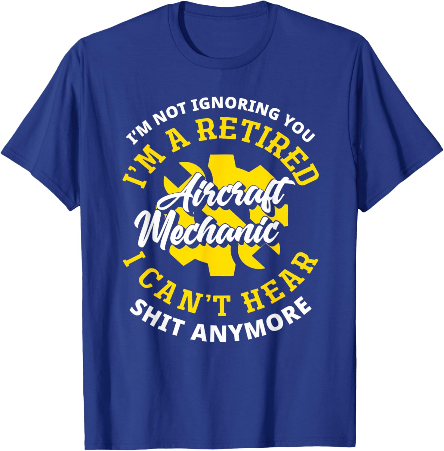 Retired Aircraft Mechanic T-Shirt – Funny Gift for Plane Lovers - 16