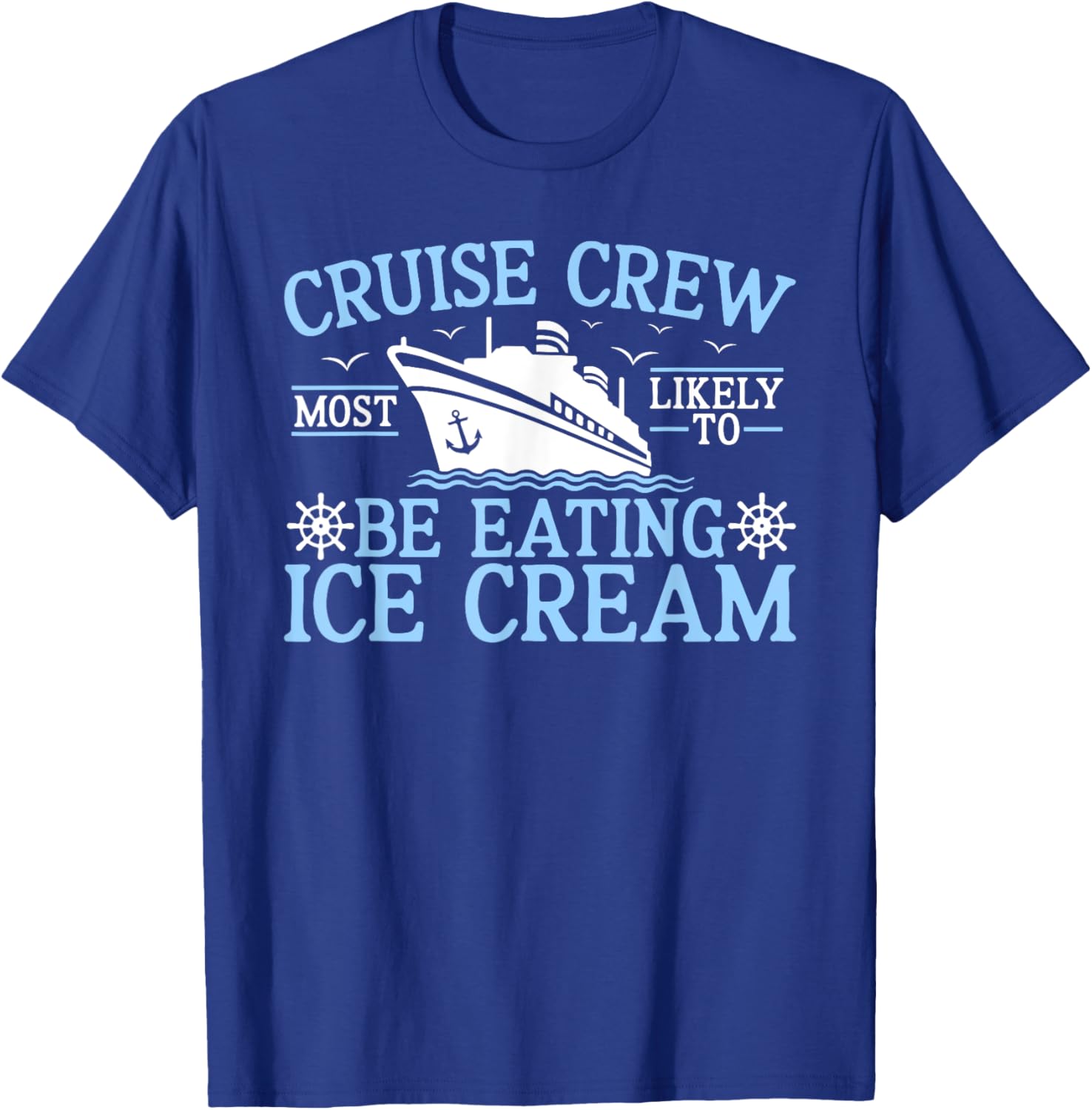 Cruise Crew 2025 Ice Cream Lover T-Shirt for Fun Travel Adventures - 13