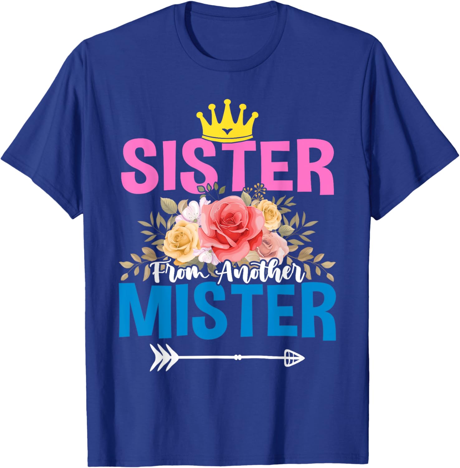 Matching Sister From Another Mister Best Friend BFF T-Shirt for Fun Bonds - 2