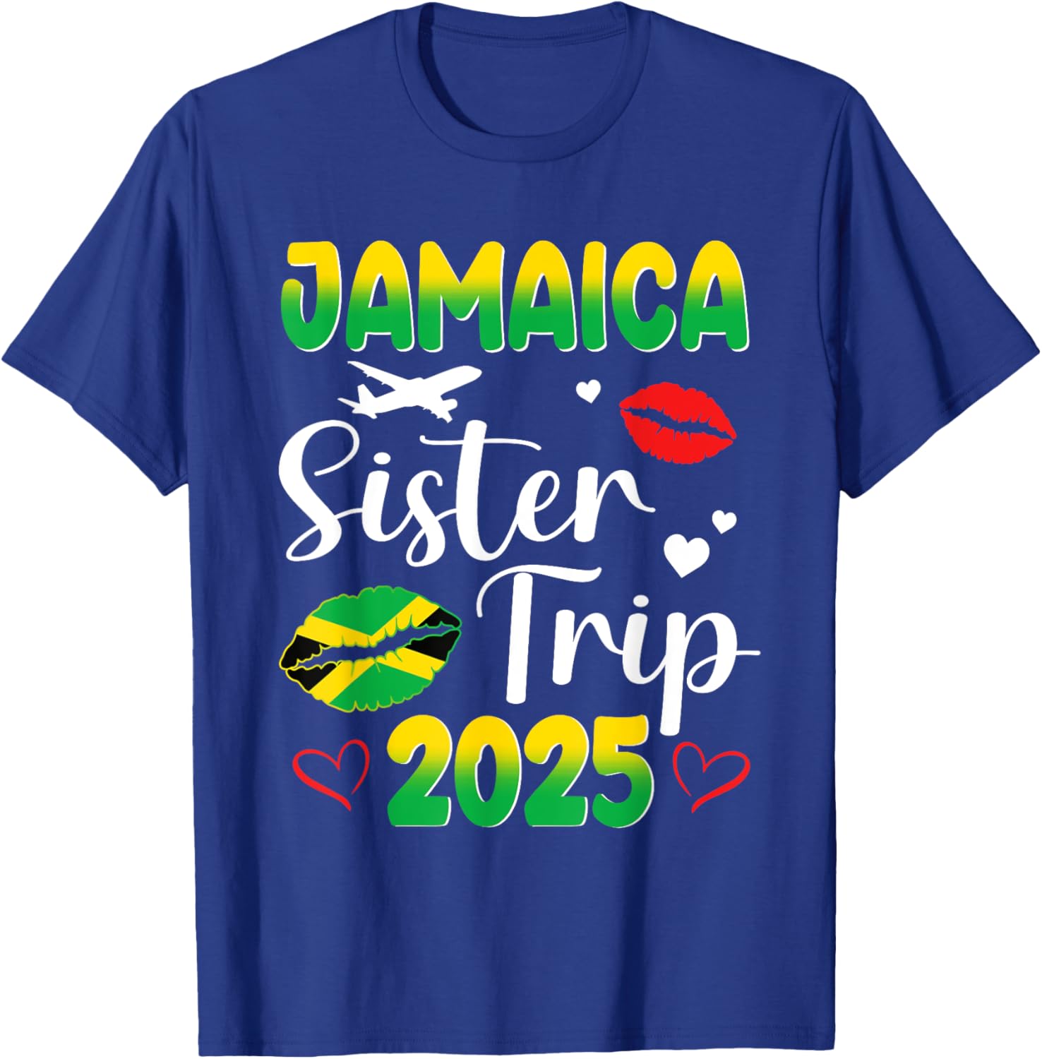 Sister's Trip Jamaica 2025 Matching T-Shirt for Friends Vacation Fun - 6