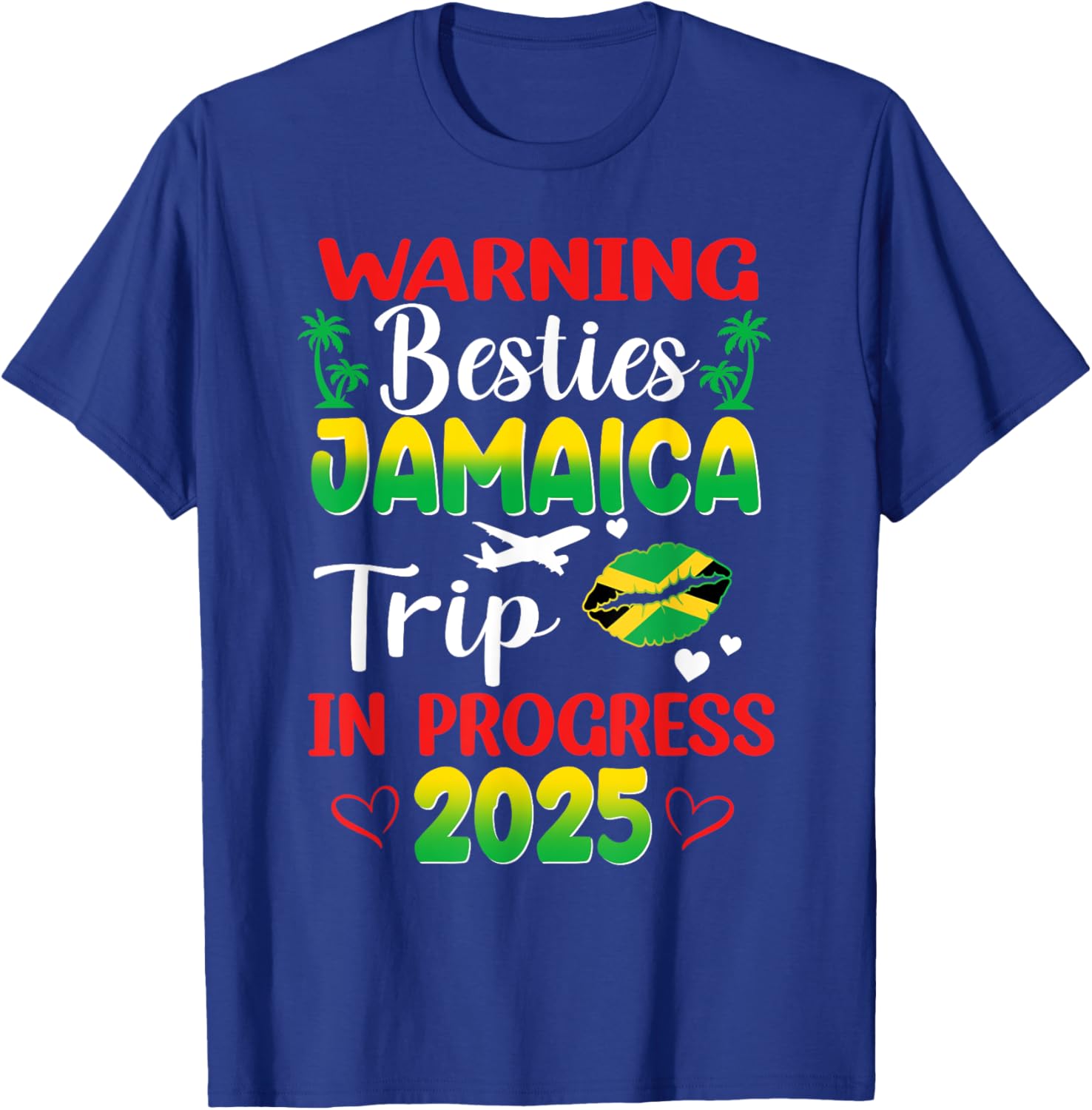 Jamaica Besties Trip In Progress 2025 Vacay T-Shirt for Fun Adventures - 6