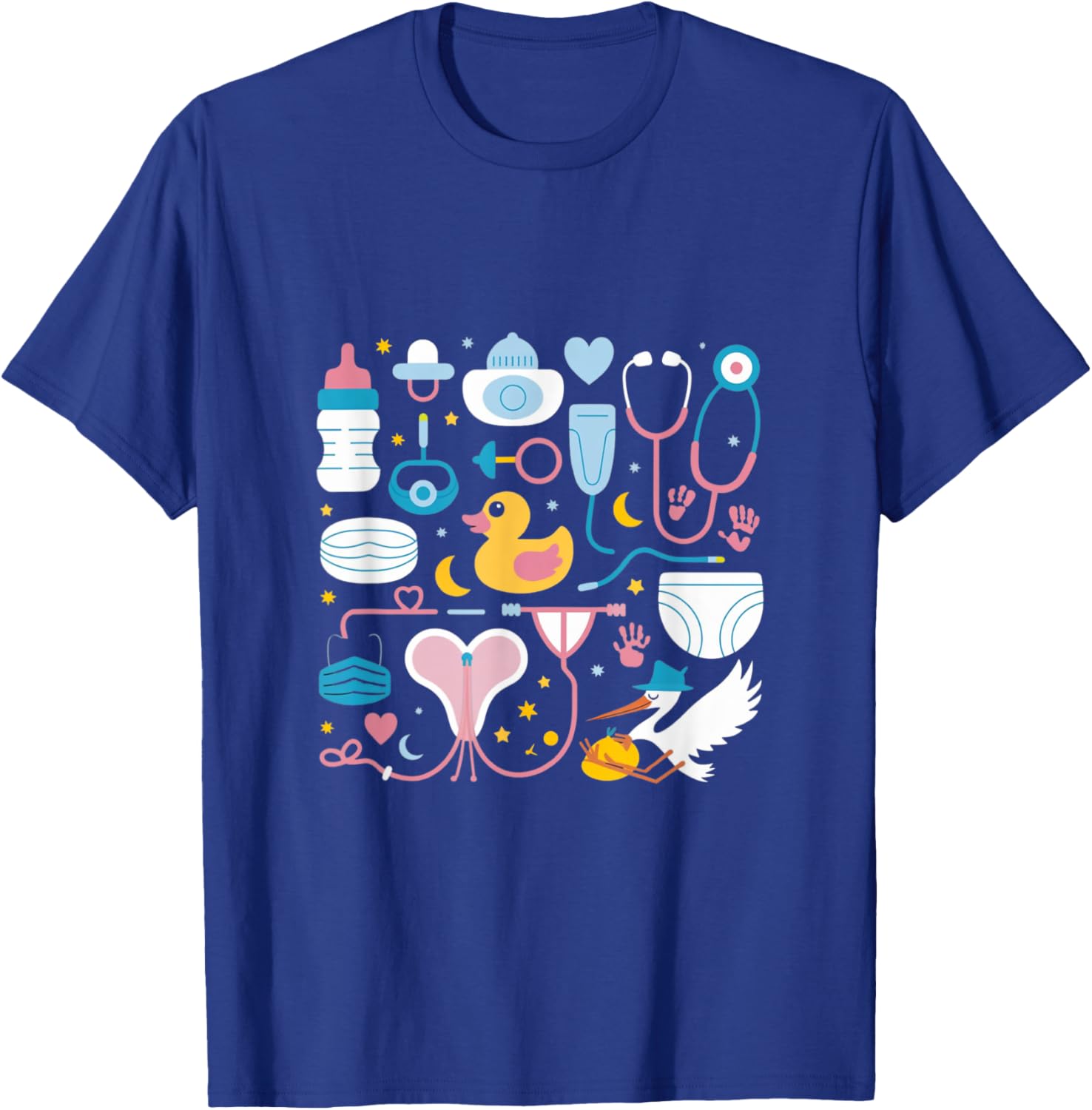 Women Retro Labor and Delivery Nurse T-Shirt for Registered Nurses - 2