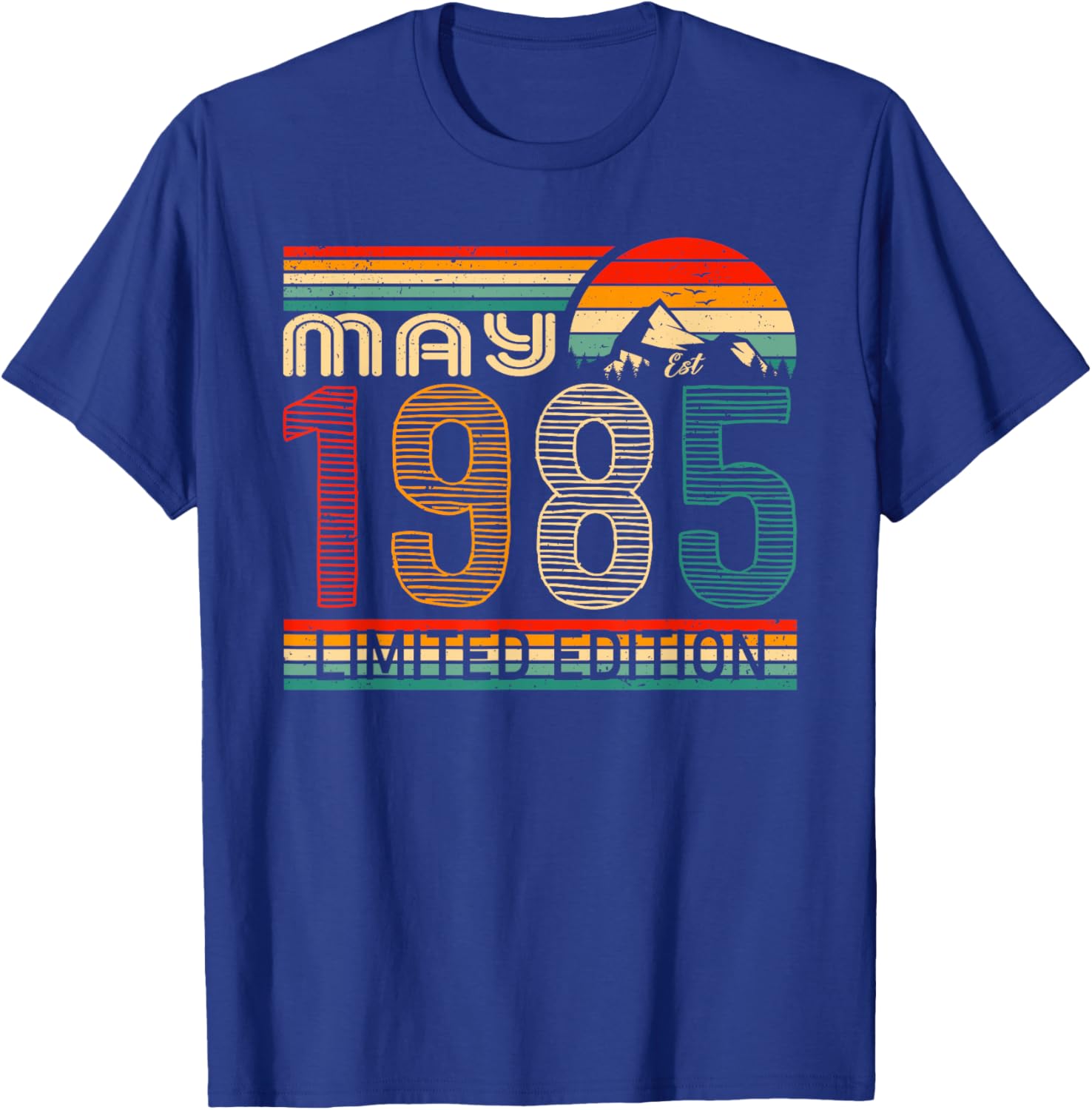 Classic 1985 Vintage Birthday T-Shirt May 1985 Limited Edition Gift - 16