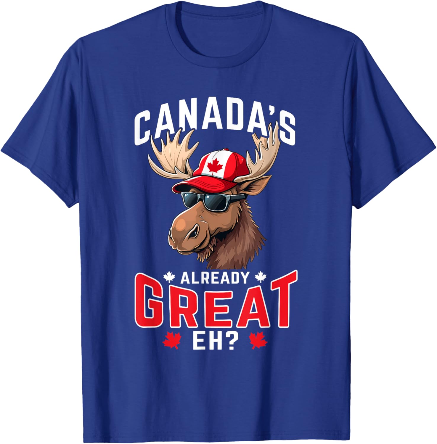 Funny Moose Pride T-Shirt for Canada Fans - Great Eh Apparel! - 2