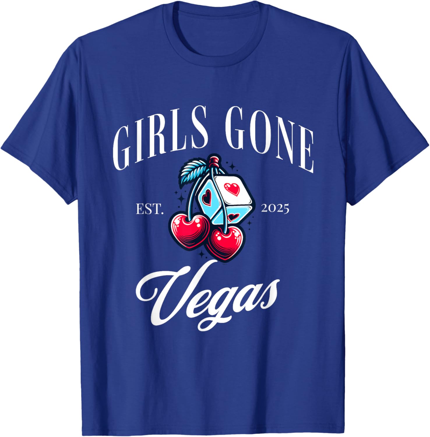 Girls Gone Vegas 2025 Bachelorette Party T-Shirt for Fun Trips - 7