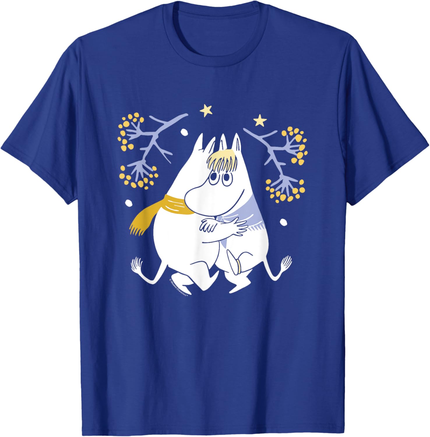 Moomin Moomintroll and Snorkmaiden Winter Dance T-Shirt for Kids - 10