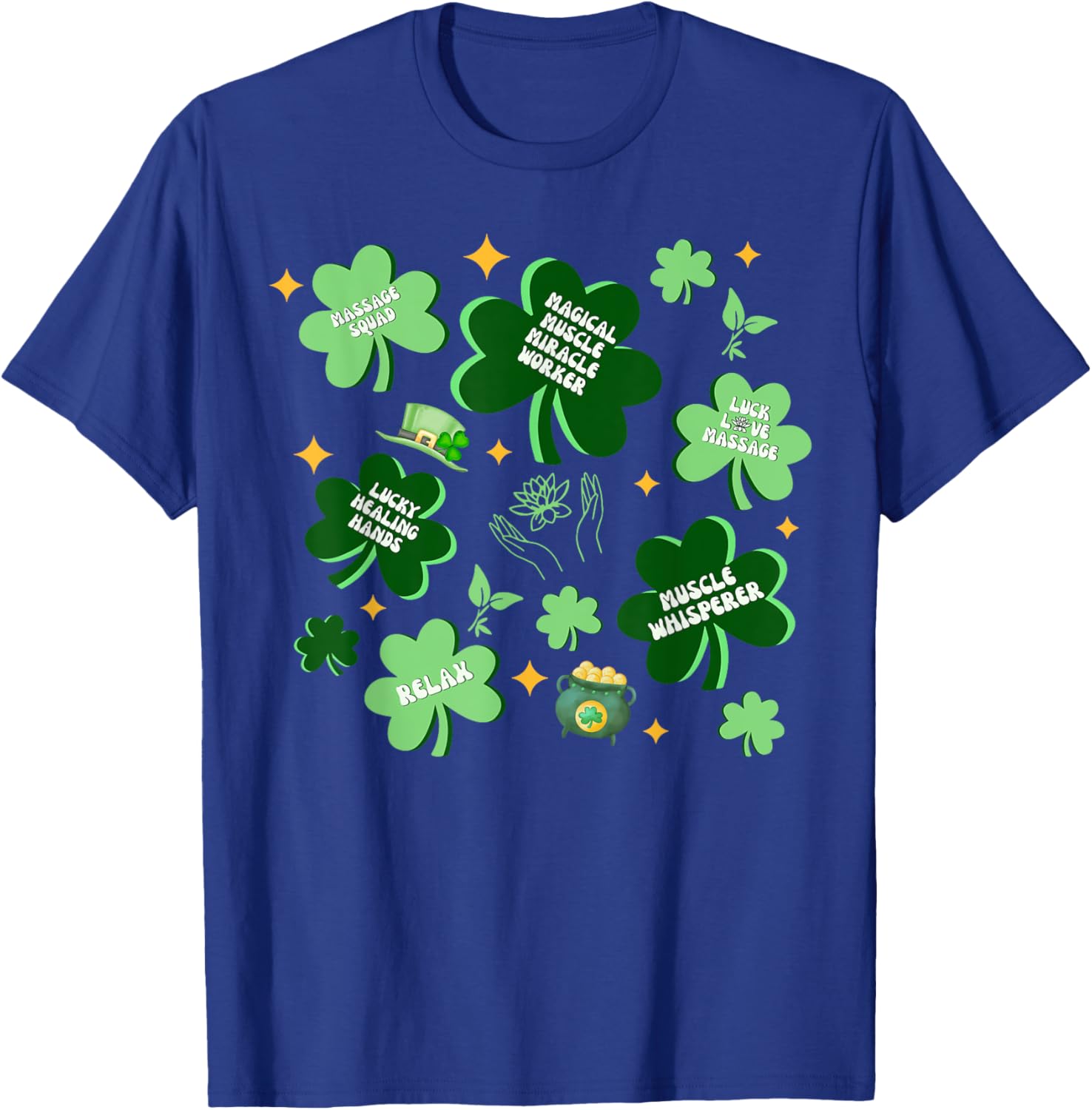 St Patricks Day Massage Therapist Graduation T-Shirt for LMTs - 7