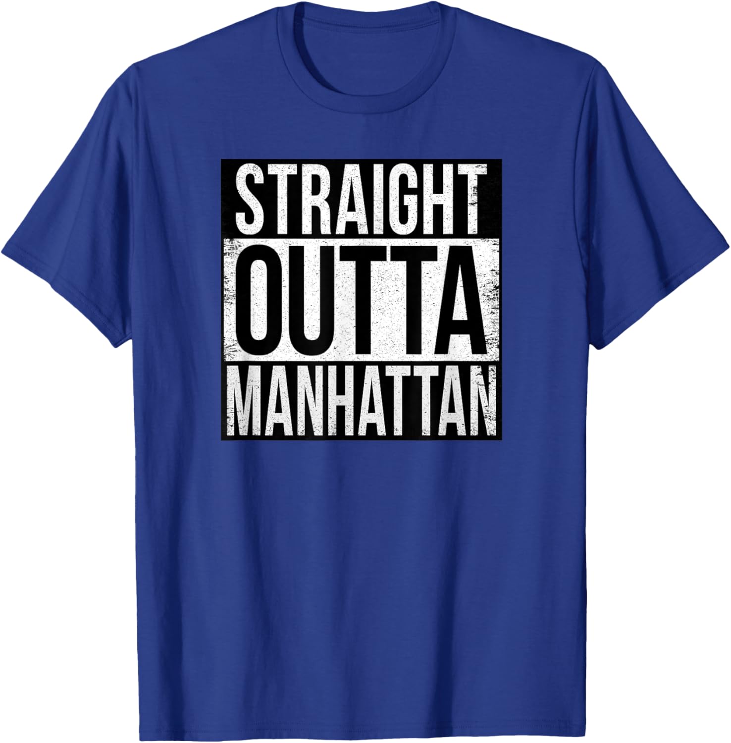 Straight Outta Manhattan T-Shirt for Fun Fashion and City Vibes - 24