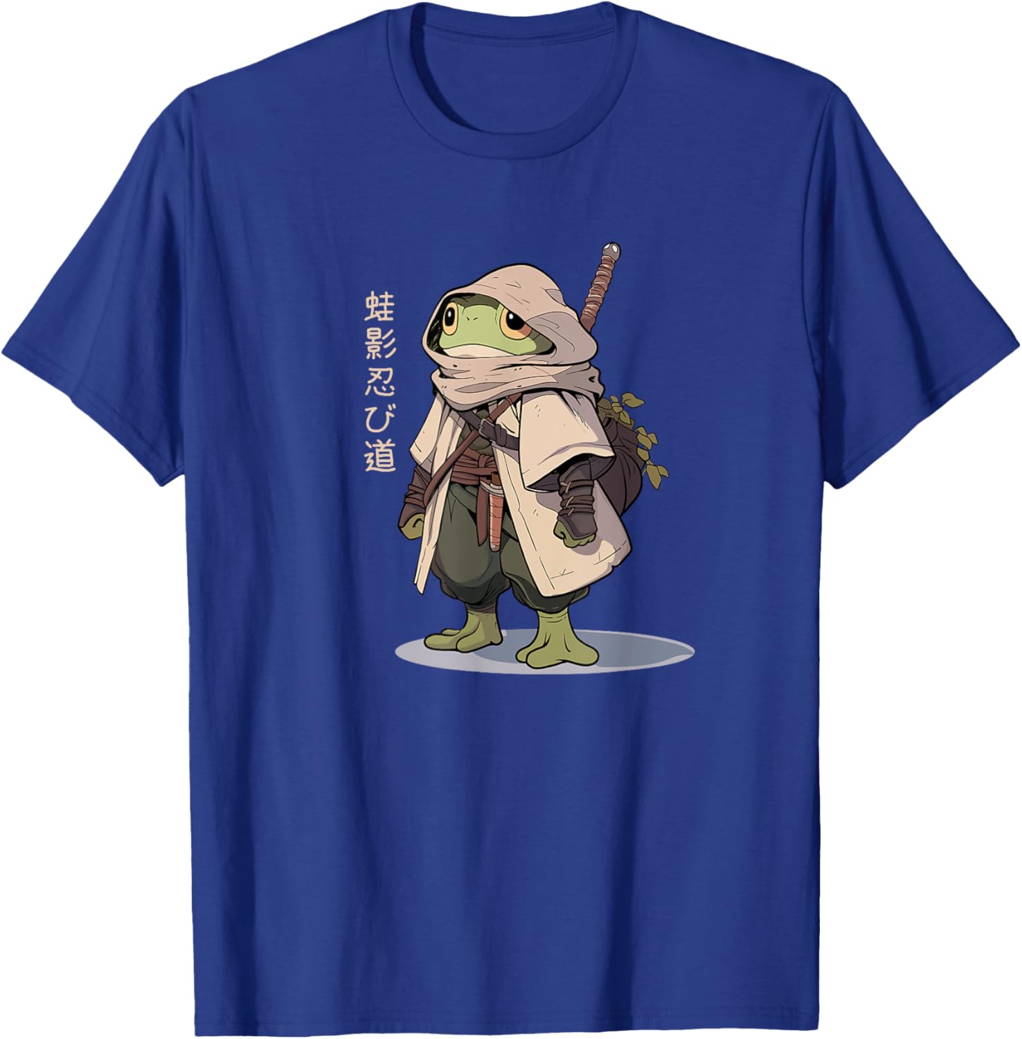 Japanese Frog Warrior Ninja T-Shirt - Unique Artwork for Animal Lovers - 3