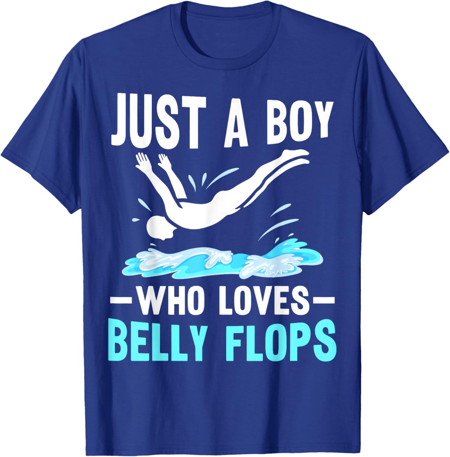 Belly Flop Lover T-Shirt for Summer Fun at the Swimming Pool - 2