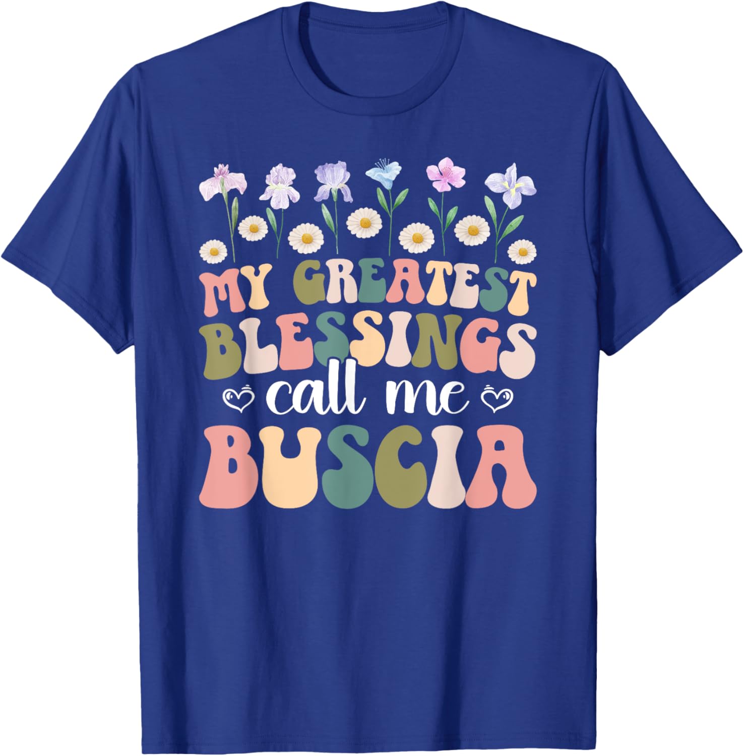 Greatest Blessings Buscia Grandma T-Shirt for Loving Grandmothers - 12