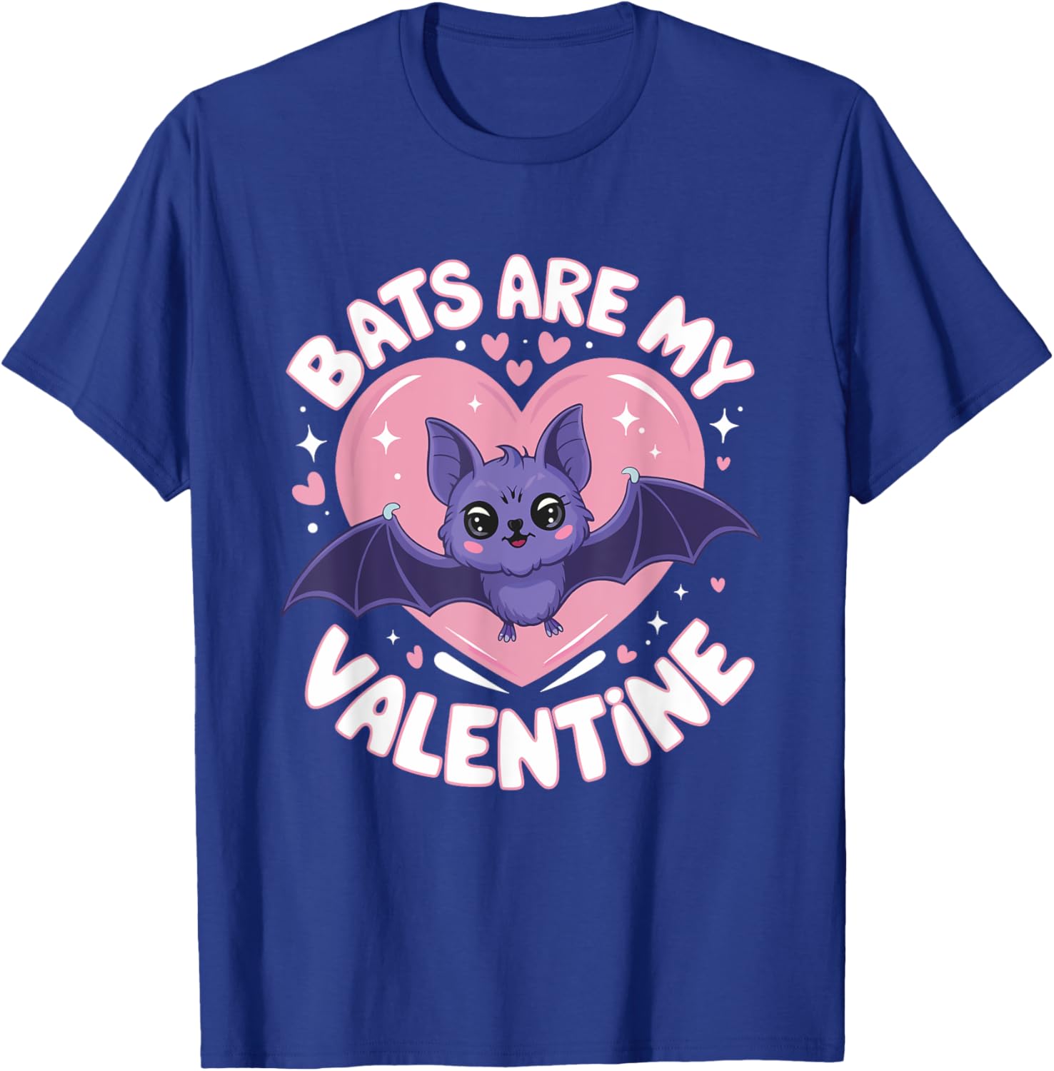 Pastel Goth Bat T-Shirt for Girls - Valentine's Day Cute Spooky Fashion - 1