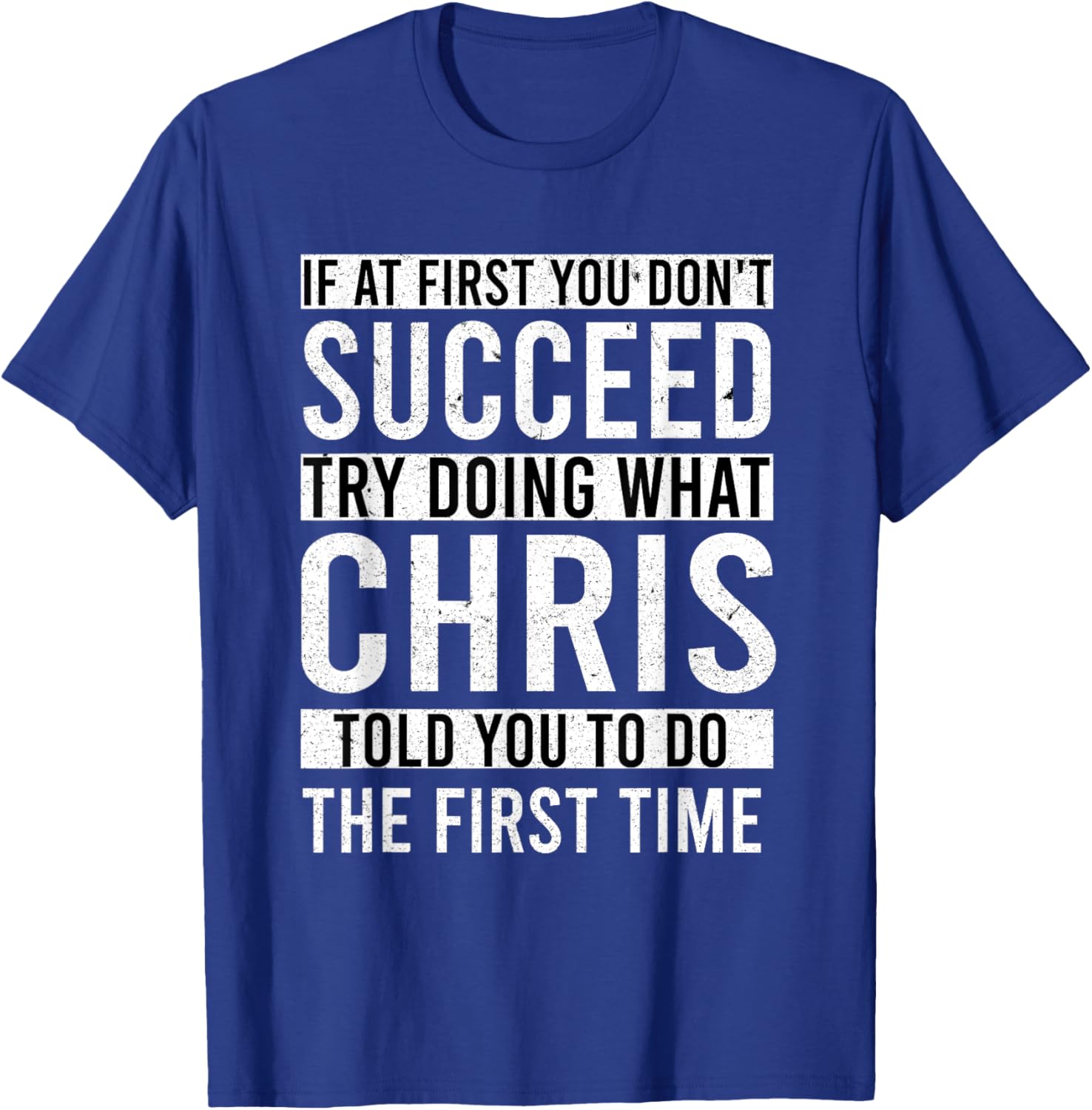 Funny Personalized CHRIS T-Shirt Gift for Dad - Unique Men's Apparel - 5