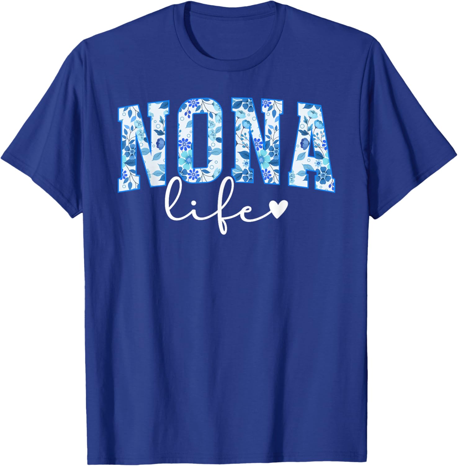 Nona Life Grandma T-Shirt for Loving Grandmothers - Cute Gift Idea - 1