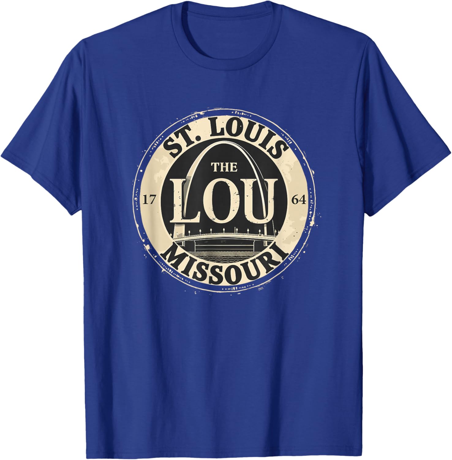 Vintage St Louis Arch T-Shirt for Men and Women - Stylish Missouri Apparel - 2