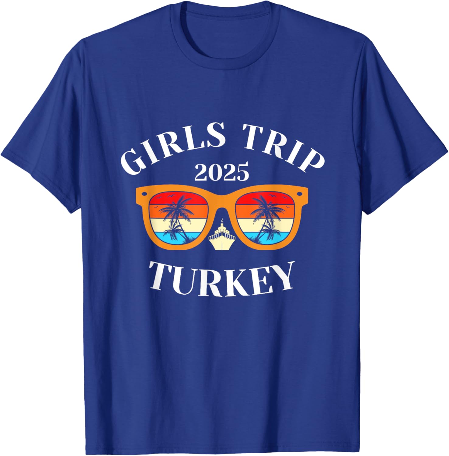 Girls Trip 2025 Turkey Vacation T-Shirt for Fun Travel Adventures - 12